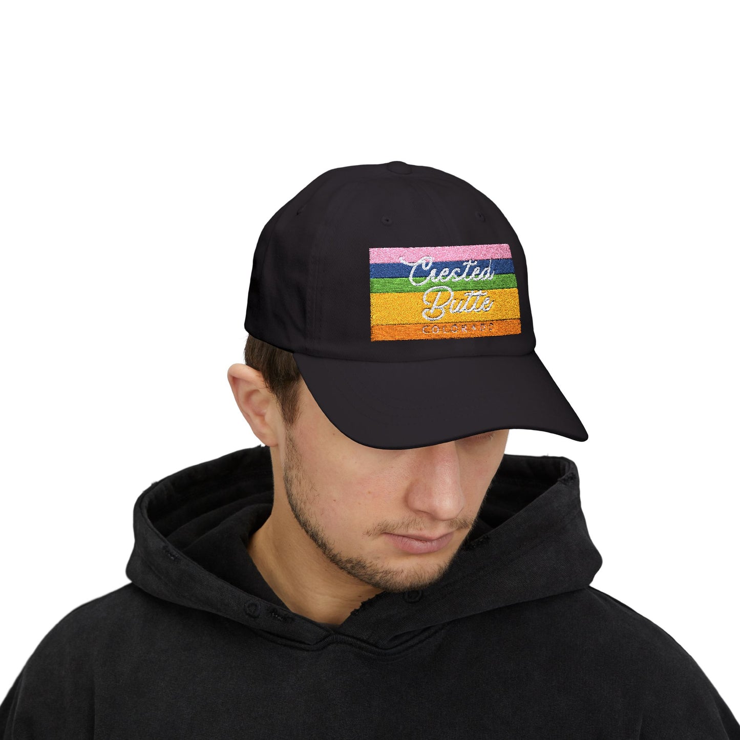 Created Butte Rainbow Classic Dad Cap