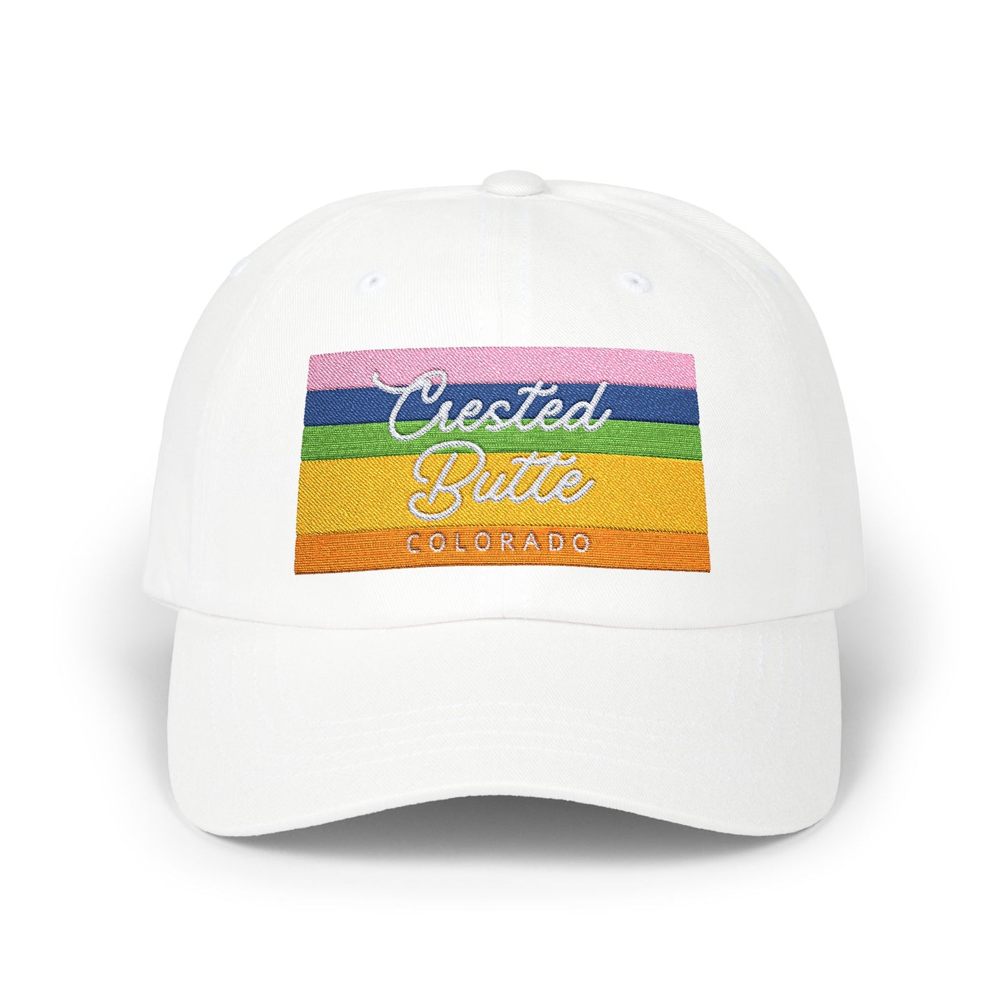 Created Butte Rainbow Classic Dad Cap