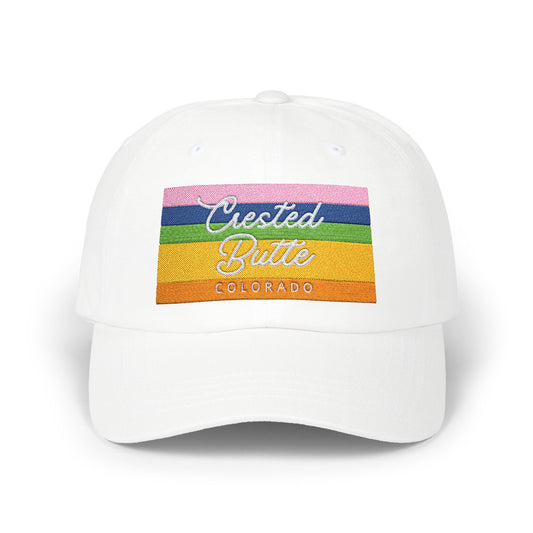 Created Butte Rainbow Classic Dad Cap