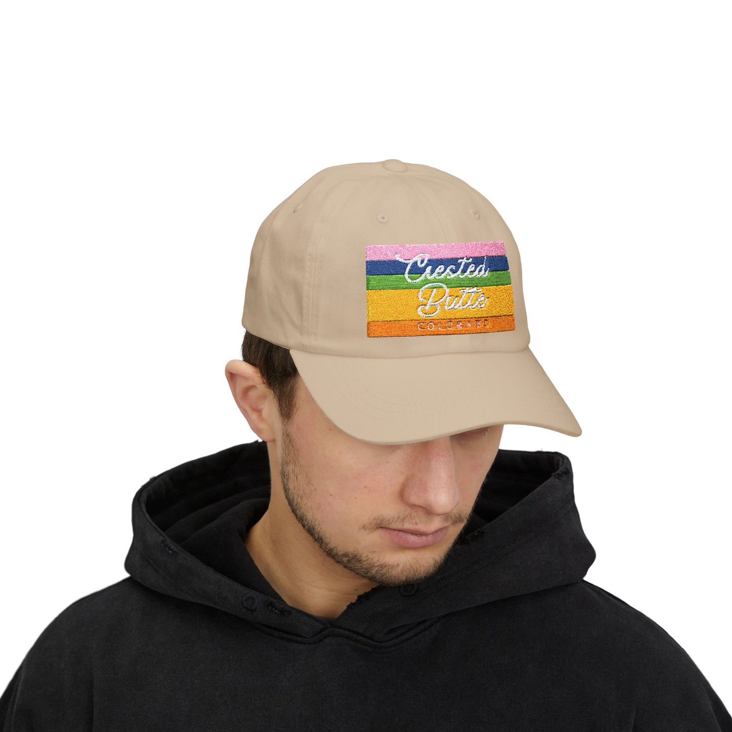 Created Butte Rainbow Classic Dad Cap