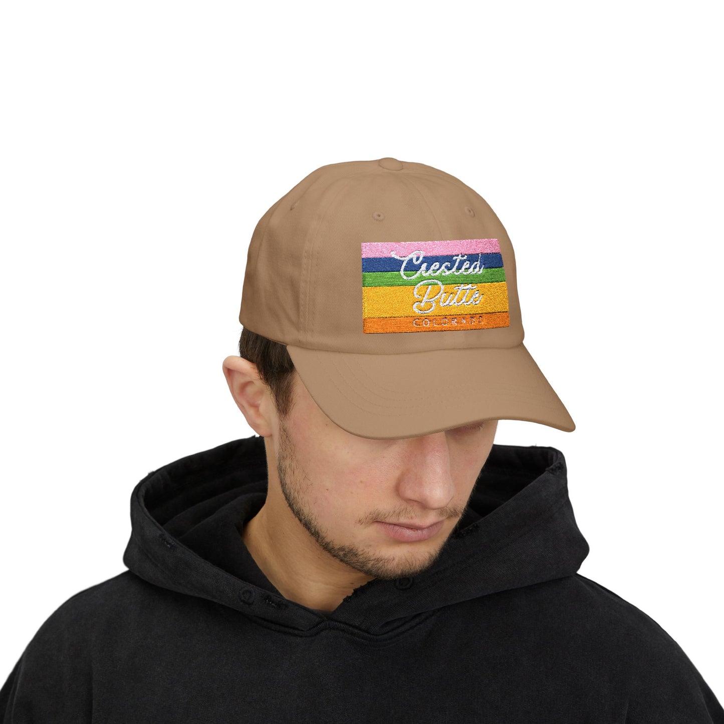 Created Butte Rainbow Classic Dad Cap