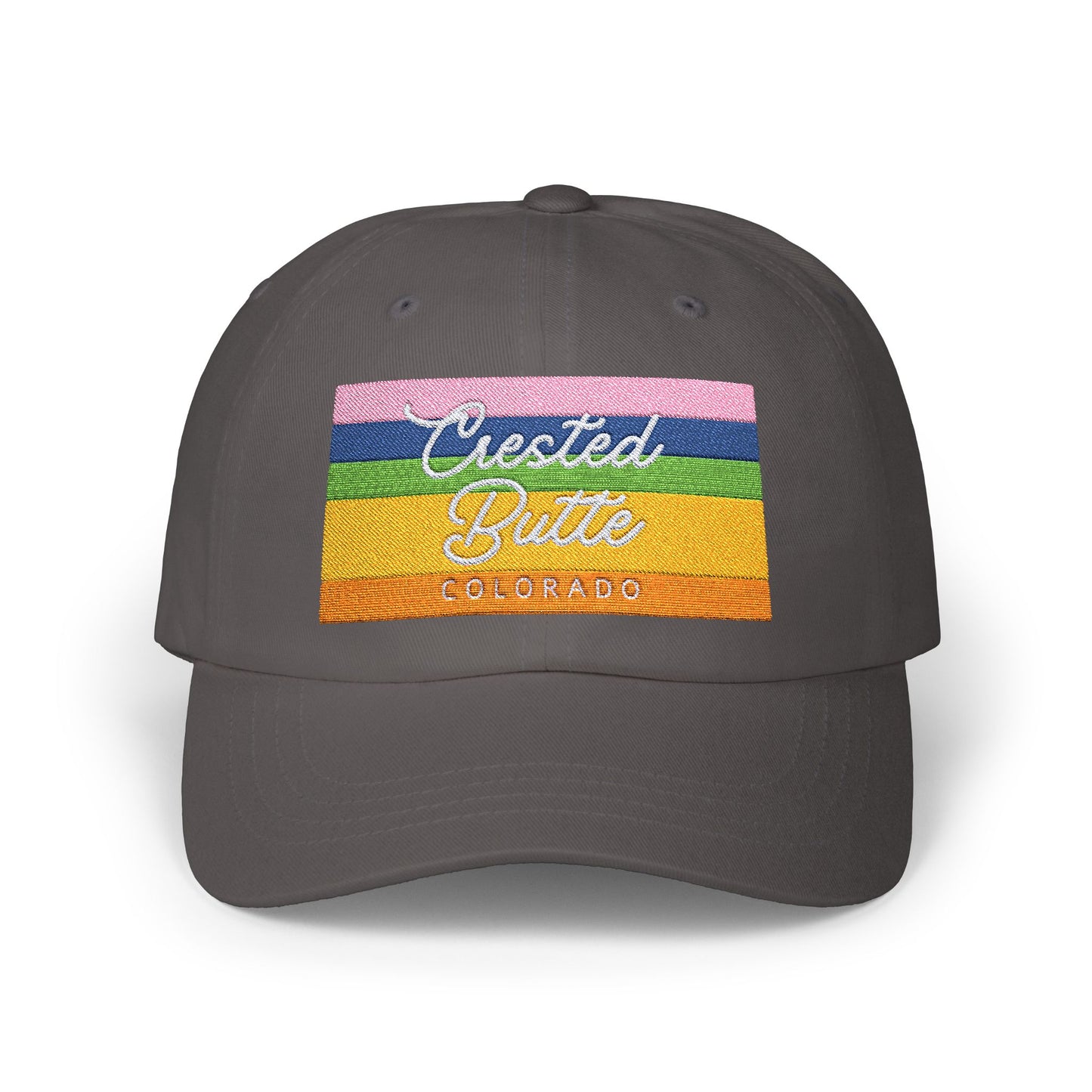 Created Butte Rainbow Classic Dad Cap