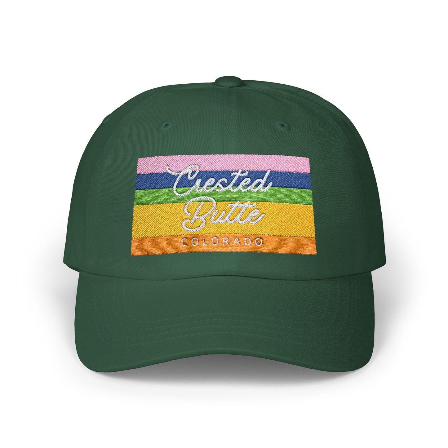 Created Butte Rainbow Classic Dad Cap