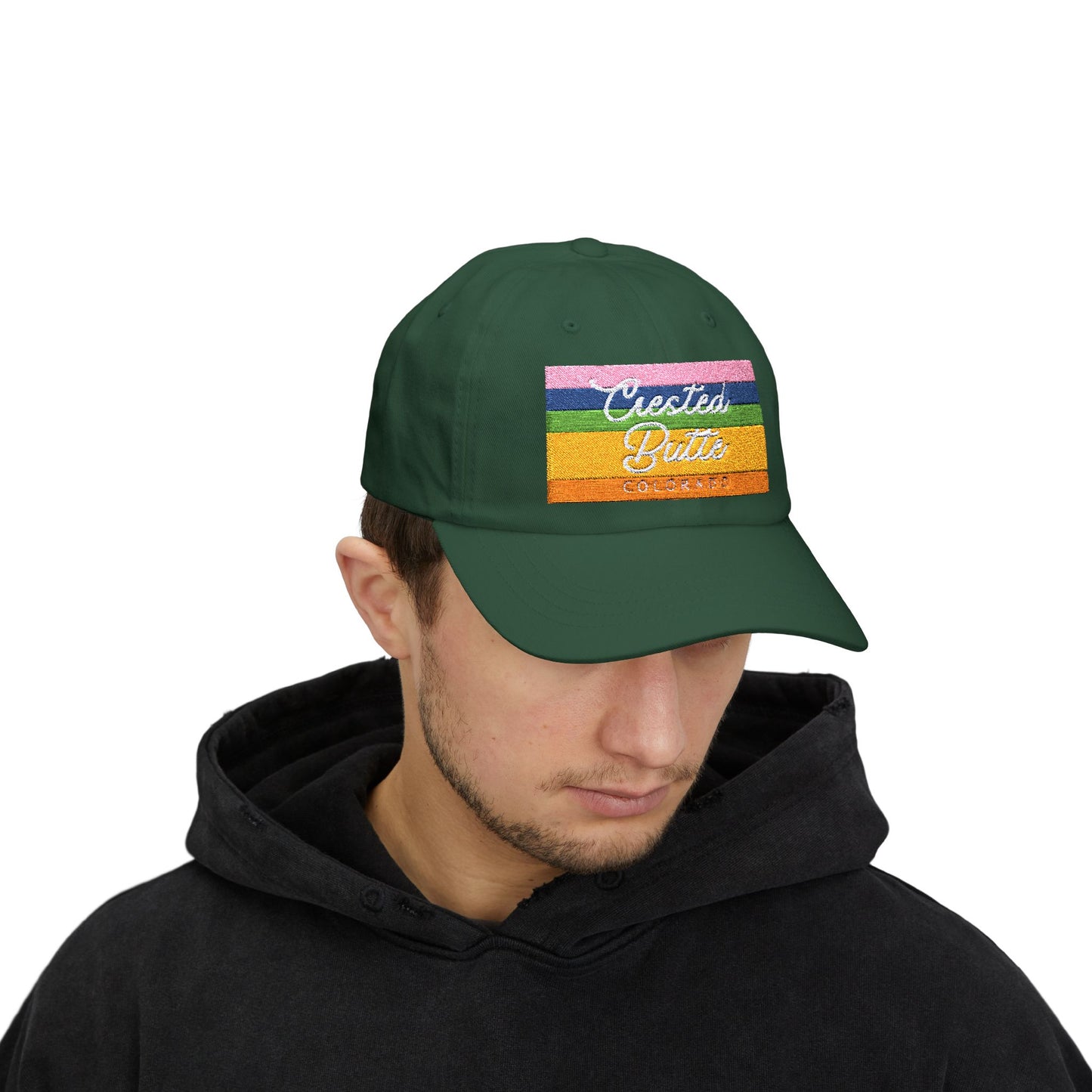 Created Butte Rainbow Classic Dad Cap