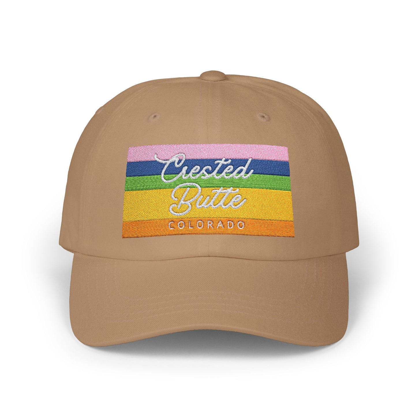 Created Butte Rainbow Classic Dad Cap