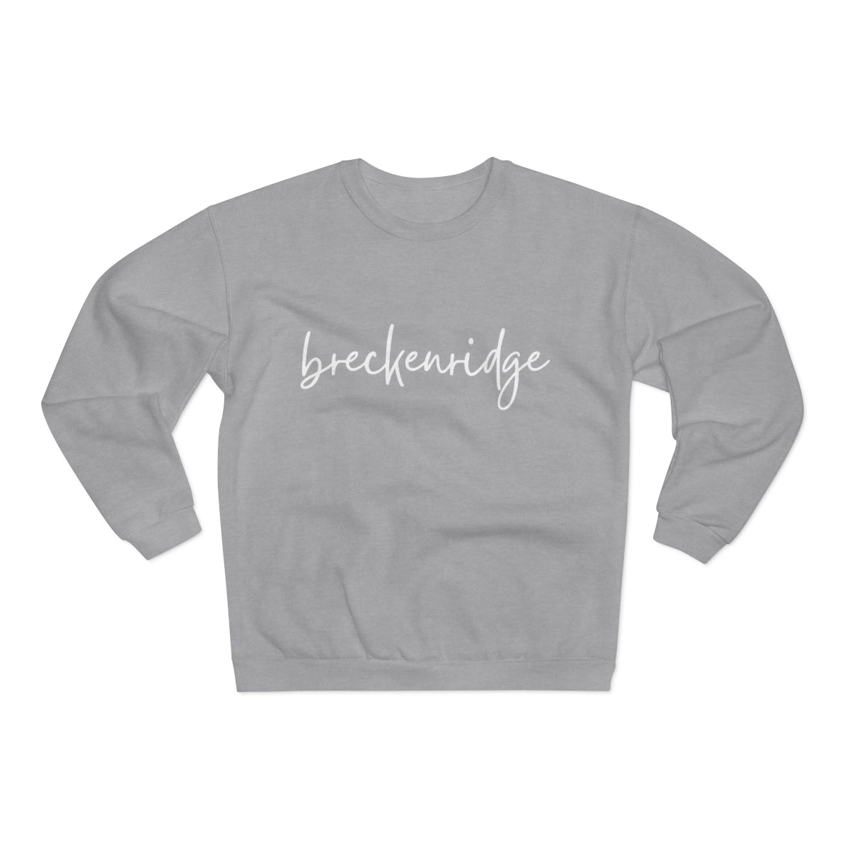 Breckenridge, Colorado Unisex Crew Neck Sweatshirt