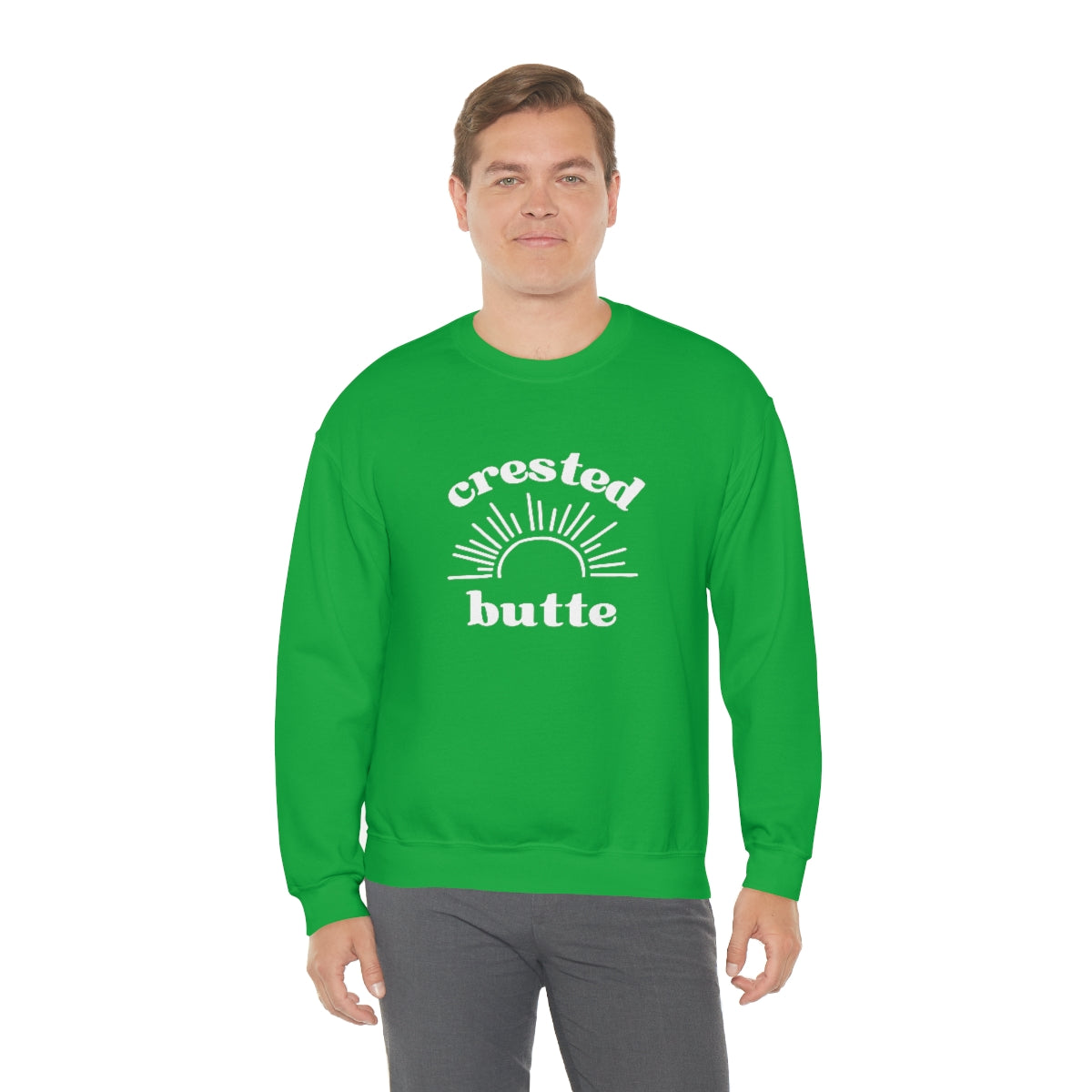 Crested Butte Colorado Crewneck Sweatshirt