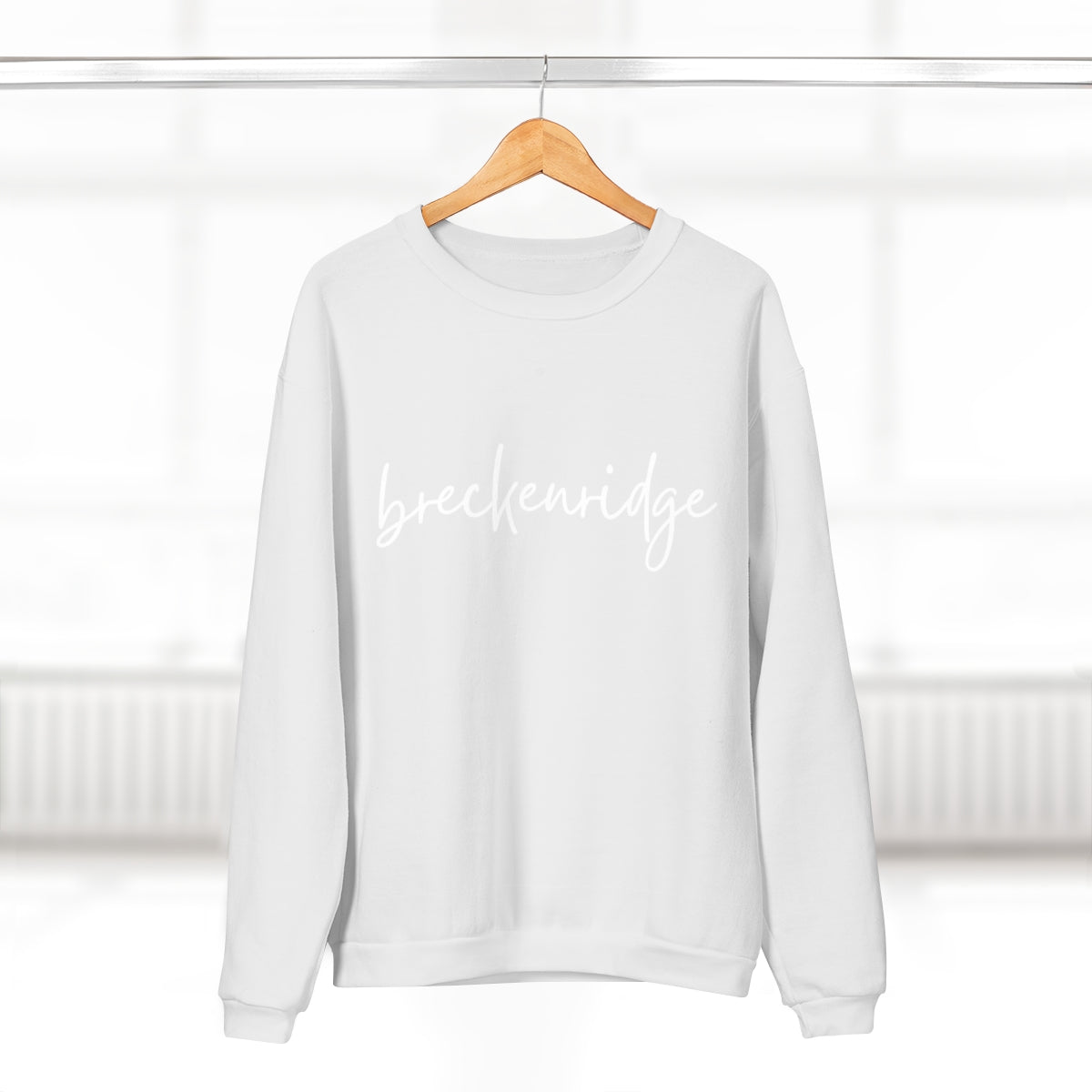 Breckenridge, Colorado Unisex Crew Neck Sweatshirt