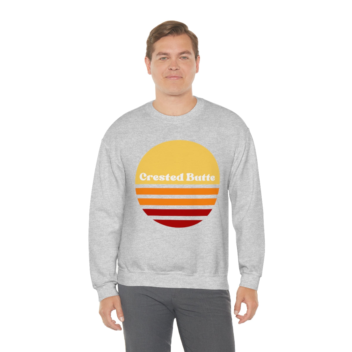 Crested Butte Sweatshirt, Colorado Gifts, Women's Colorado Sweatshirts, Unisex Heavy Blend Crewneck Sweatshirt