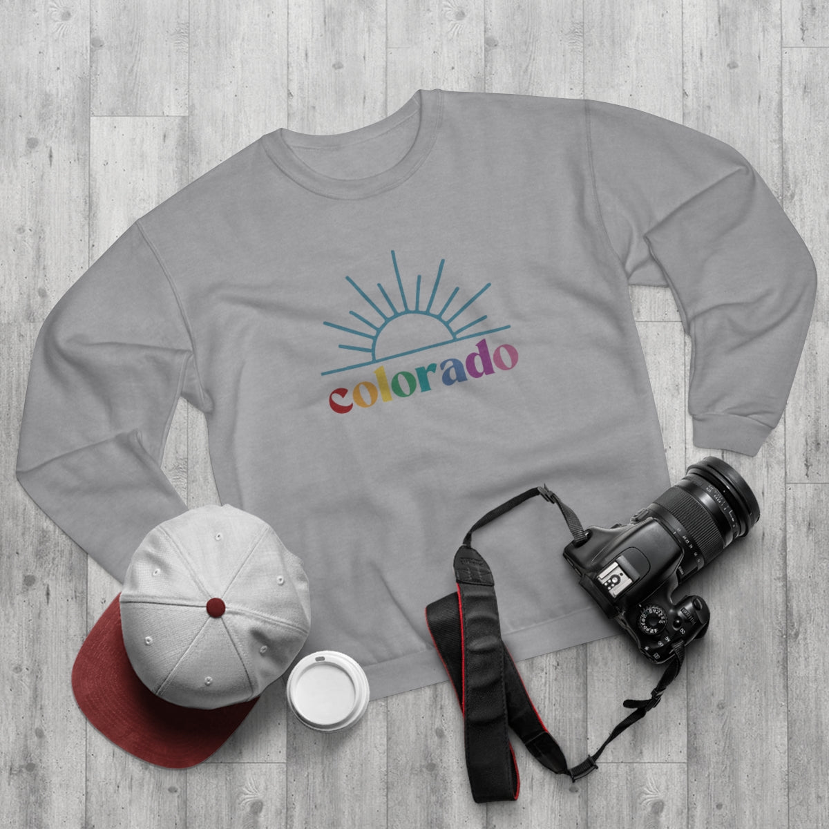 Colorado Unisex Crew Neck Sweatshirt, Colorado Gifts, Colorado Ski Weekend