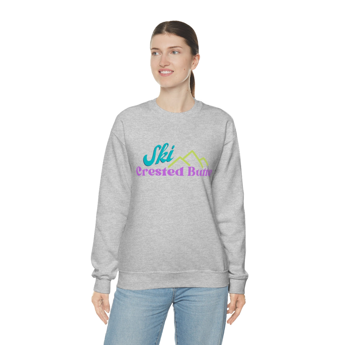 Crested Butte Sweatshirt,Colorado Sweatshirt,Colorado Skiing,Colorado Gifts,Girls Weekend