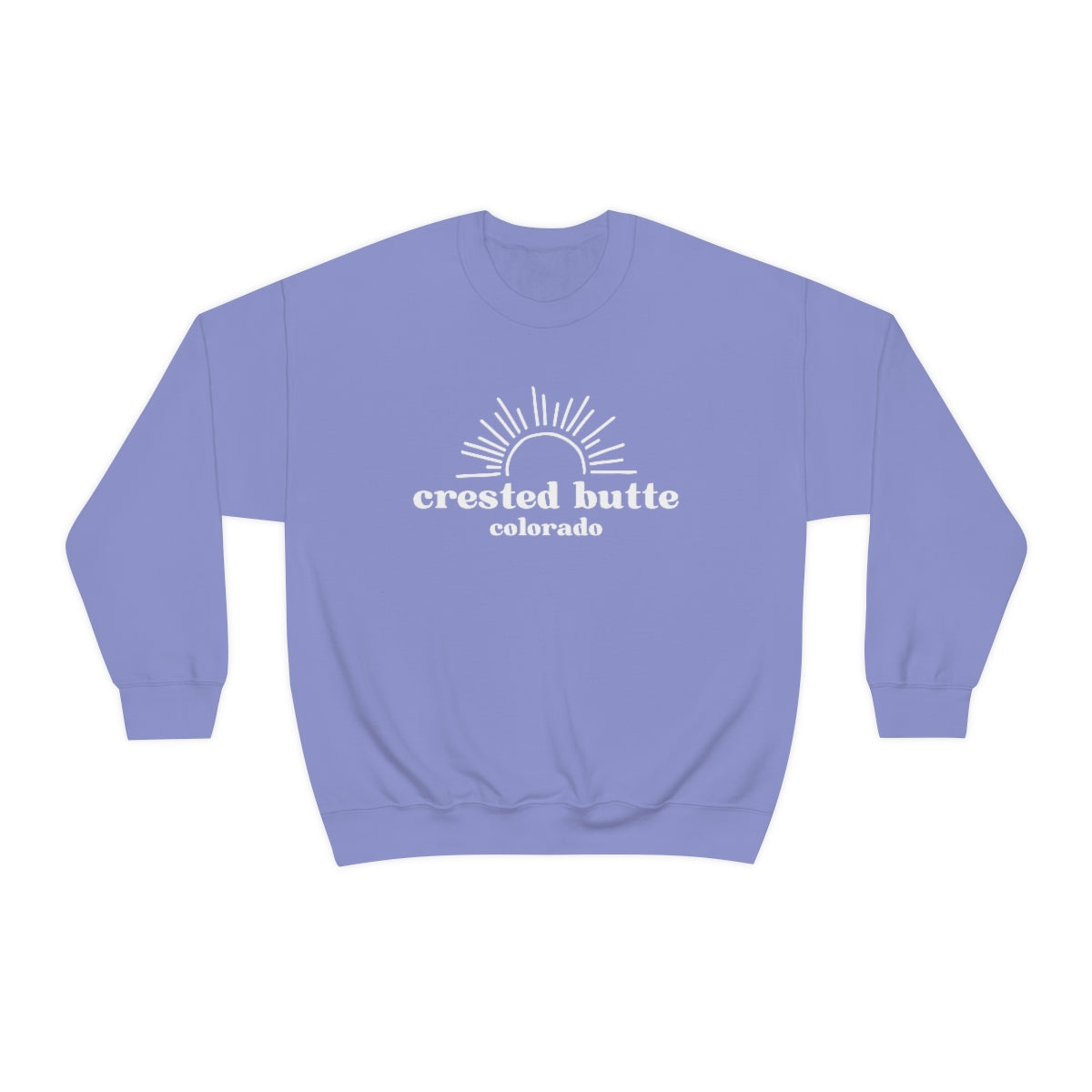 Crested Butte Unisex Heavy Blend Crewneck Sweatshirt