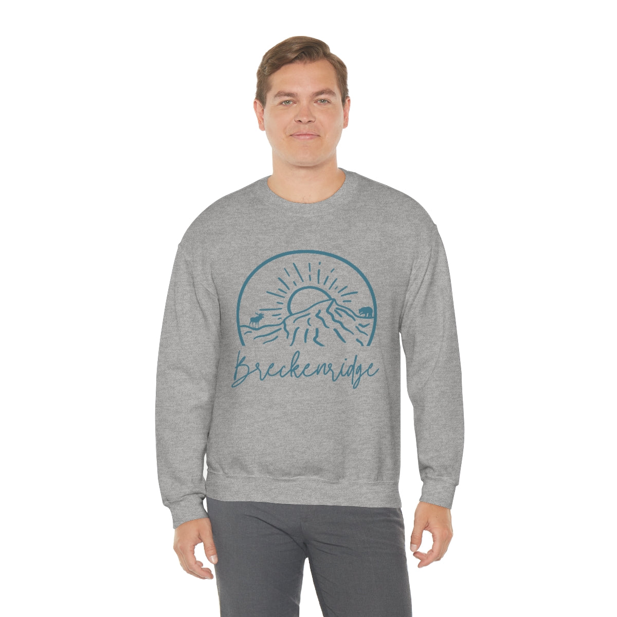 Breckenridge Colorado Unisex Heavy Blend Crewneck Sweatshirt