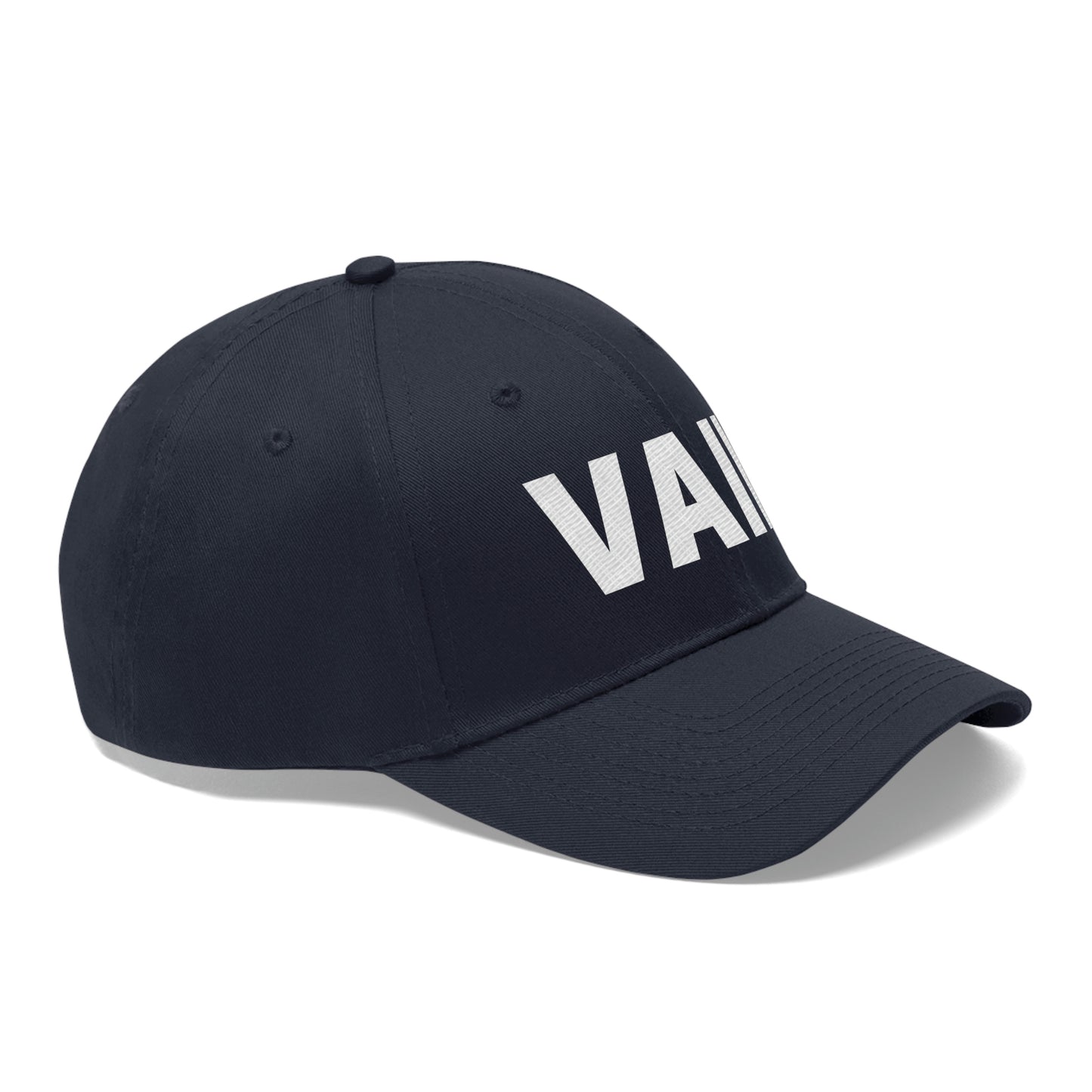 Vail Unisex Twill Hat, Colorado Gifts, Vail, Colorado, Skiing, Colorado Hat