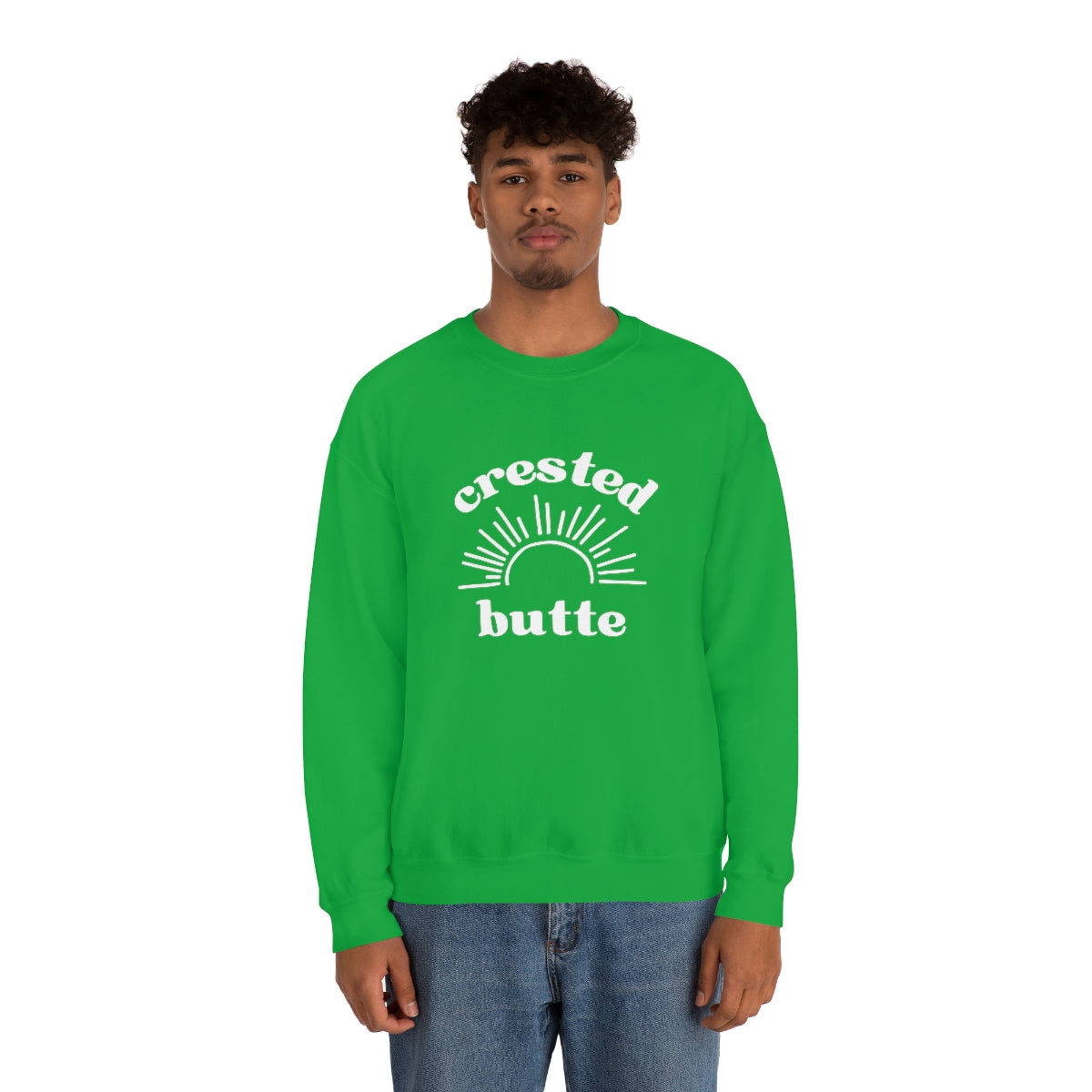 Crested Butte Colorado Crewneck Sweatshirt