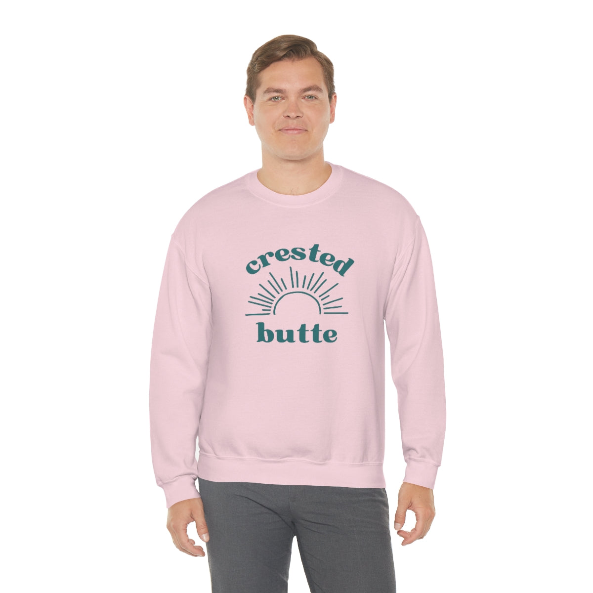 Crested Butte Colorado Unisex Heavy Blend Crewneck Sweatshirt