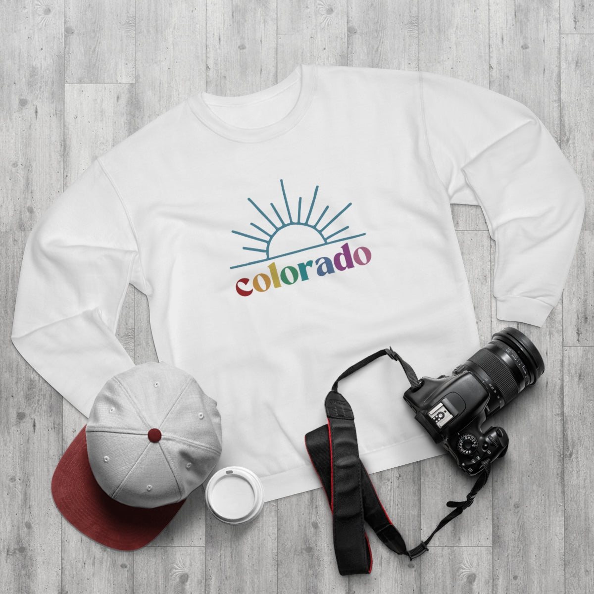 Colorado Unisex Crew Neck Sweatshirt, Colorado Gifts, Colorado Ski Weekend