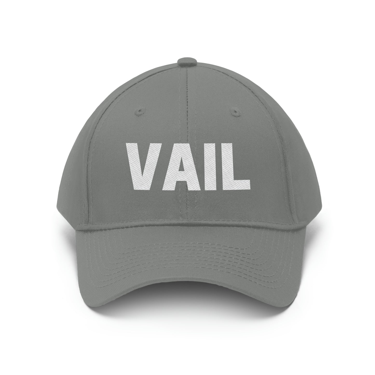 Vail Unisex Twill Hat, Colorado Gifts, Vail, Colorado, Skiing, Colorado Hat