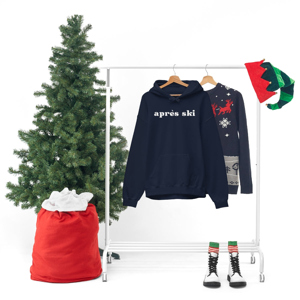 Apres Ski Unisex Heavy Blend Hooded Sweatshirt