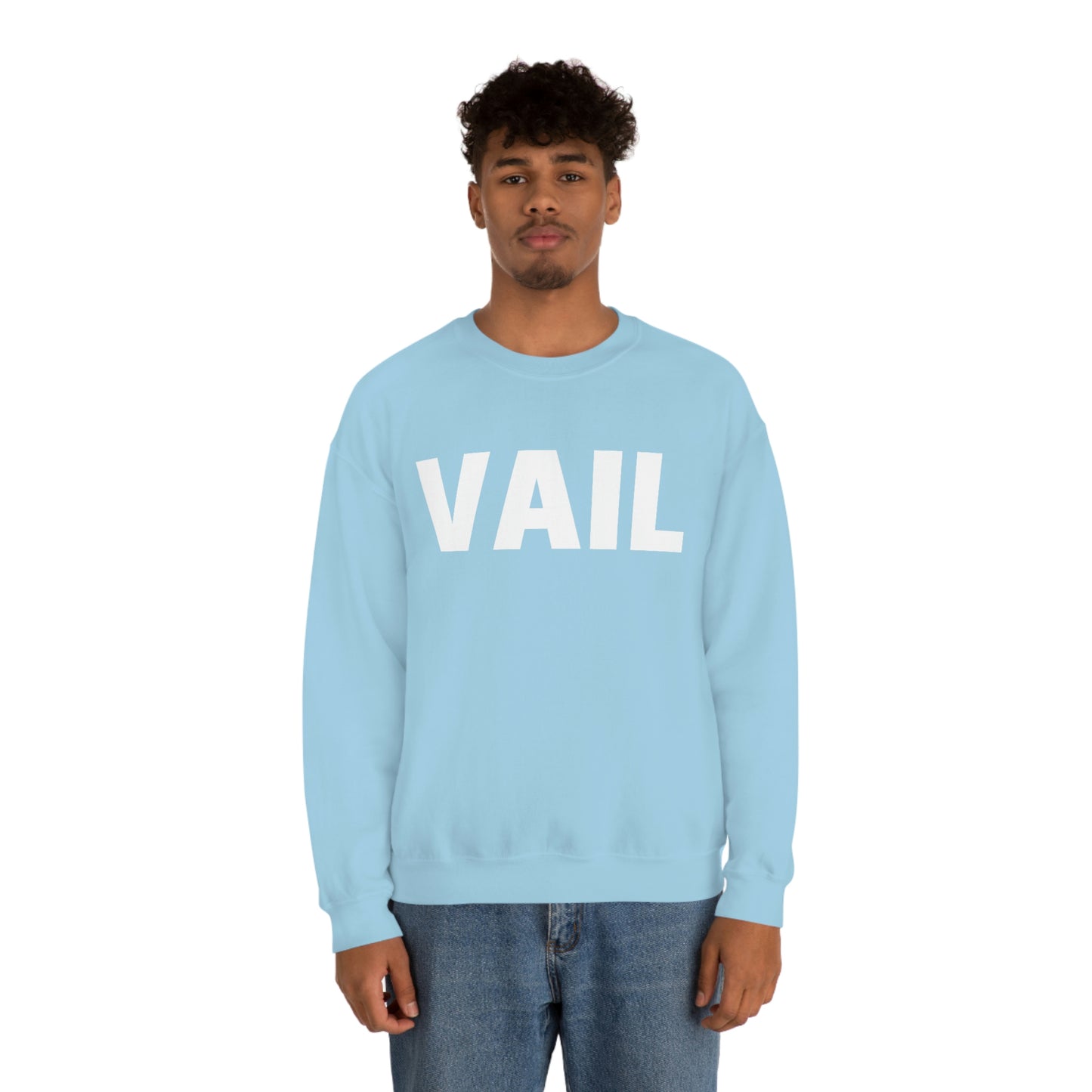 Vail Unisex Heavy Blend Crewneck Sweatshirt, Vail Colorado, Colorado Gifts