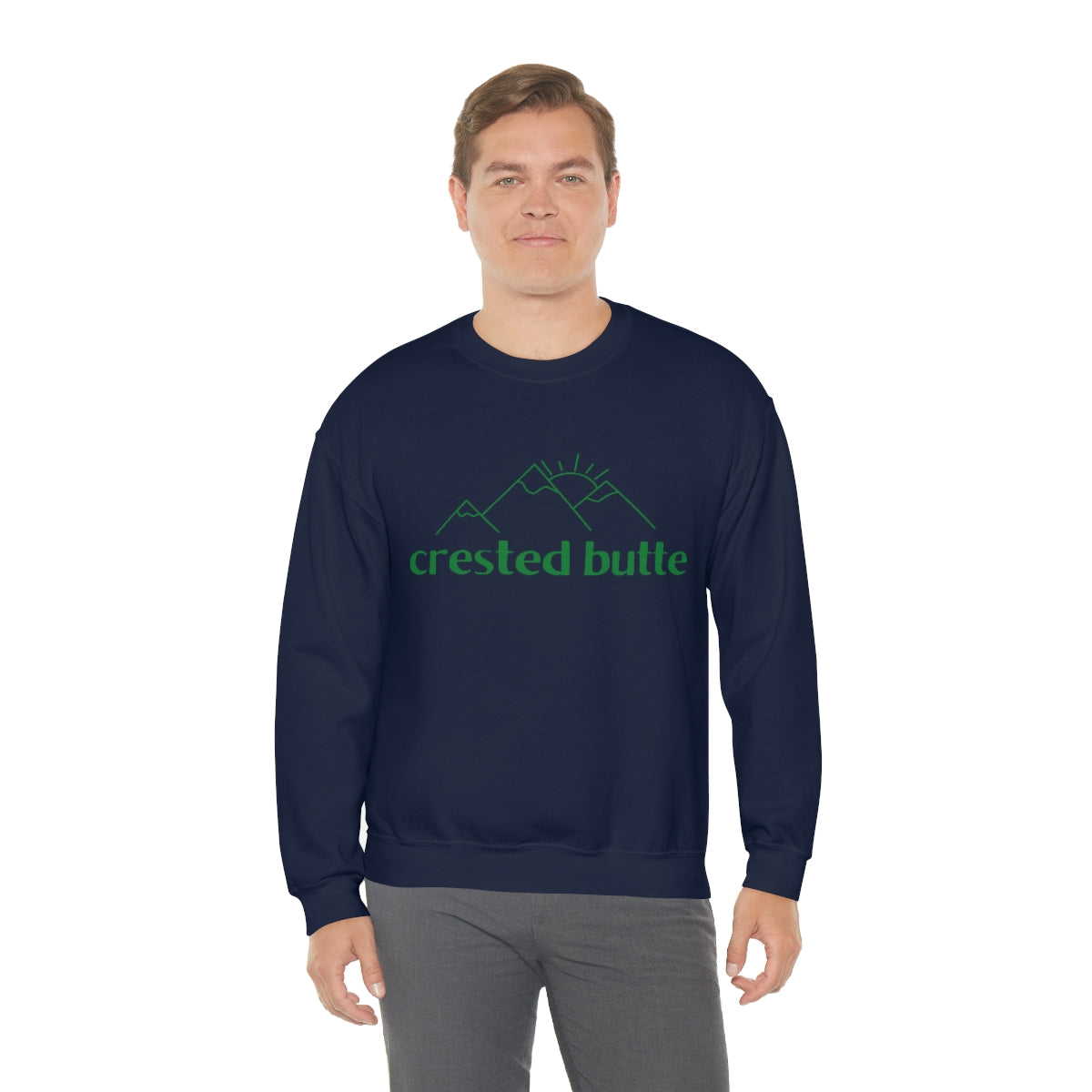 Crested Butte, Colorado Crewneck Sweatshirt