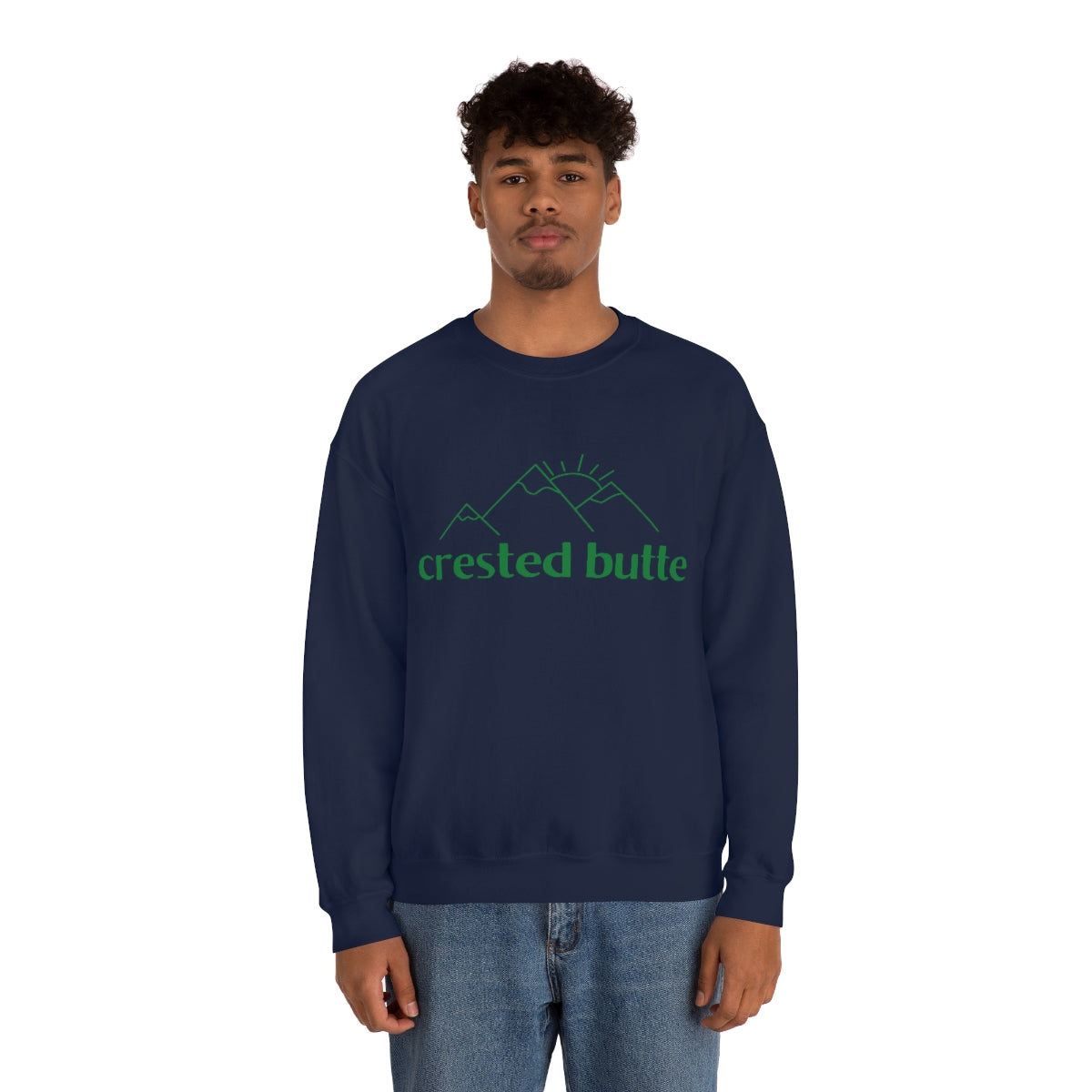 Crested Butte, Colorado Crewneck Sweatshirt