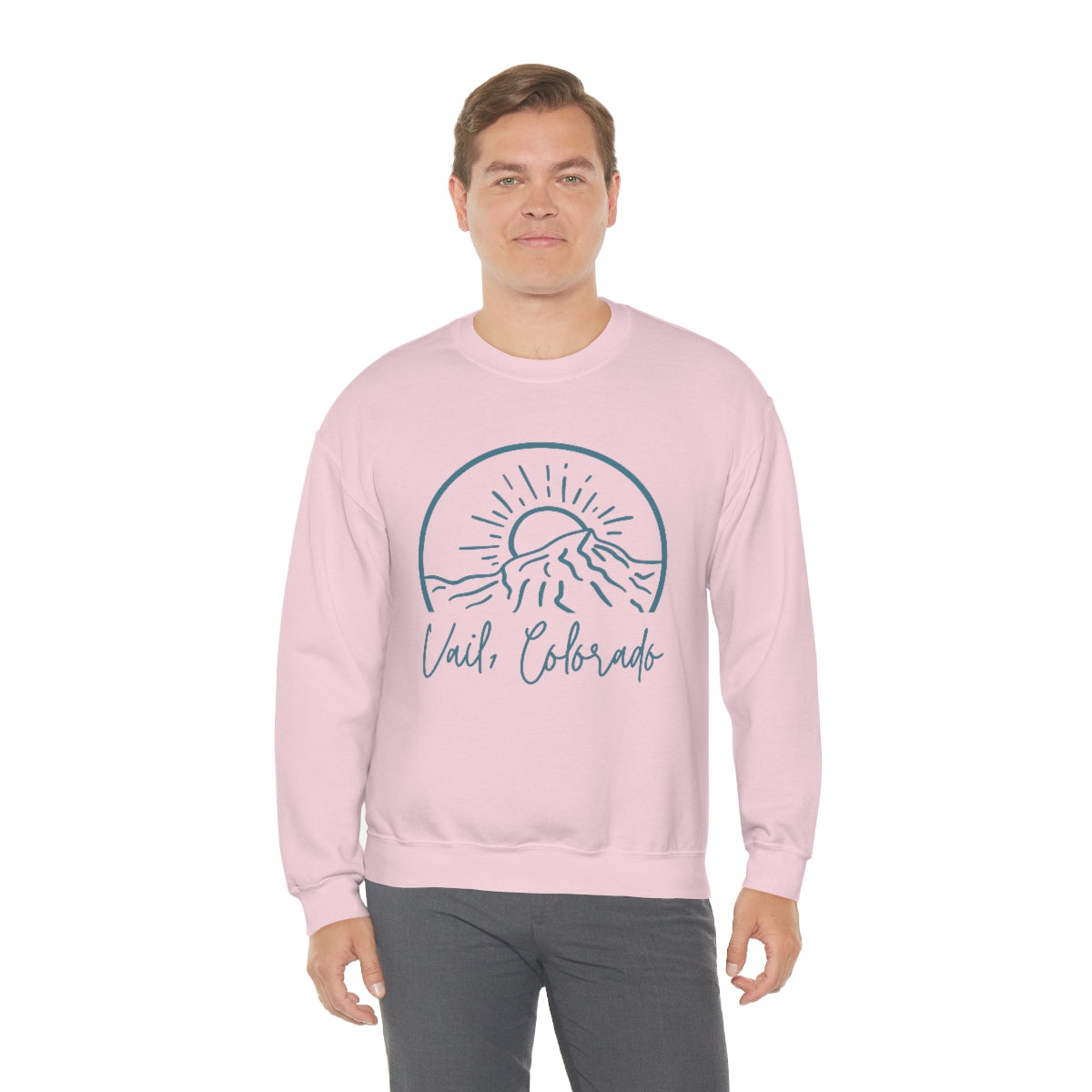 Vail, Colorado Unisex Heavy Blend Crewneck Sweatshirt