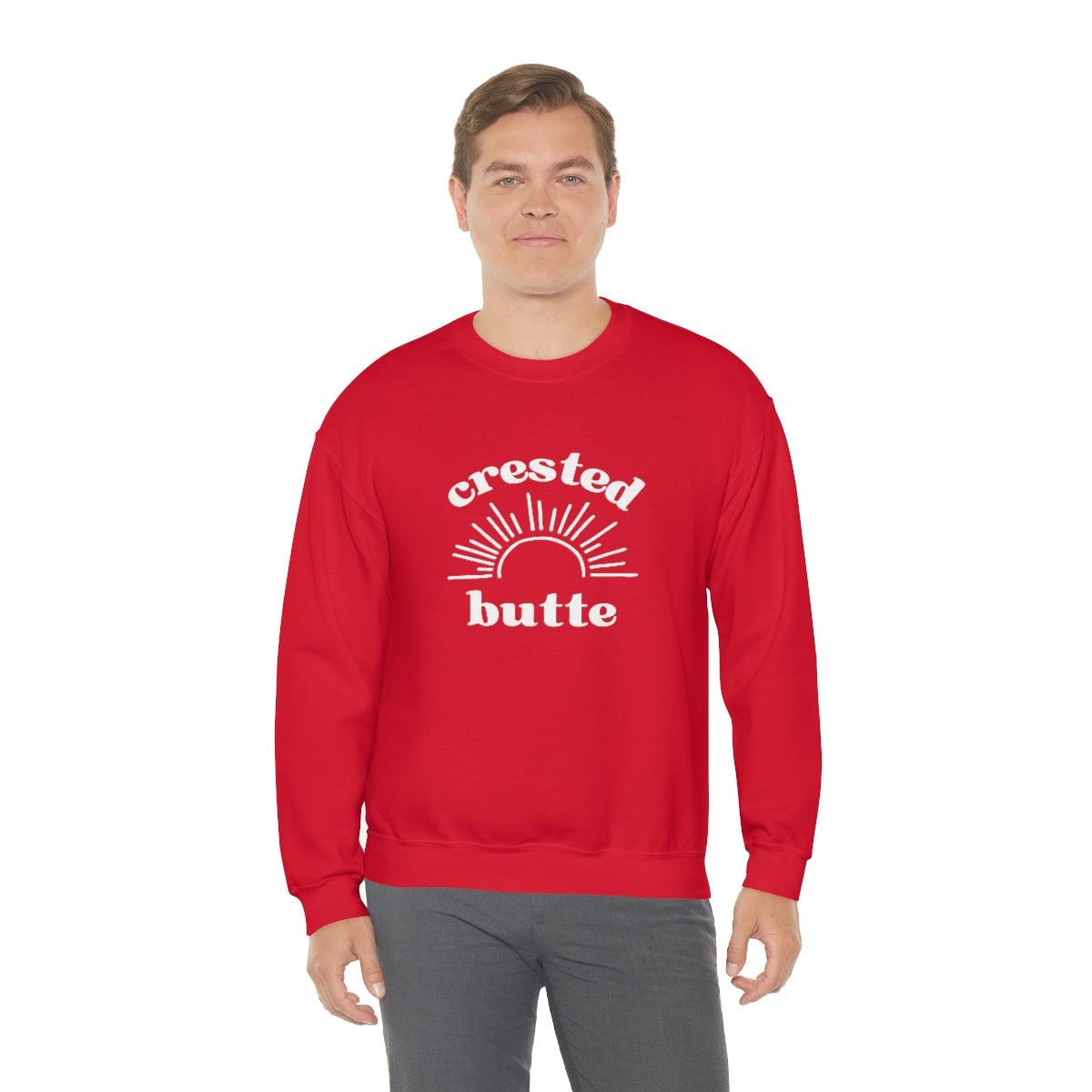 Crested Butte Colorado Crewneck Sweatshirt