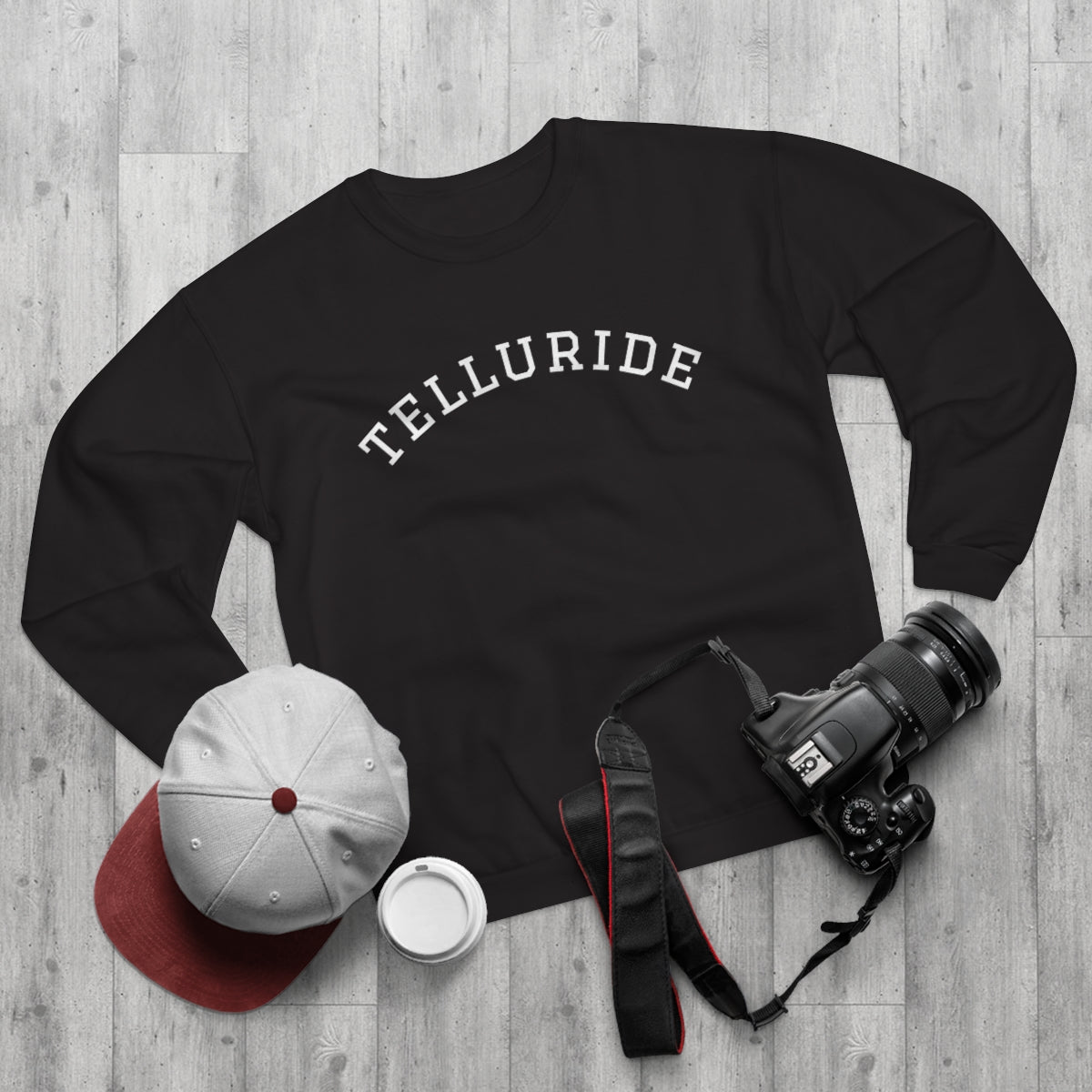 Telluride Colorado Unisex Crew Neck Sweatshirt, Colorado Gifts