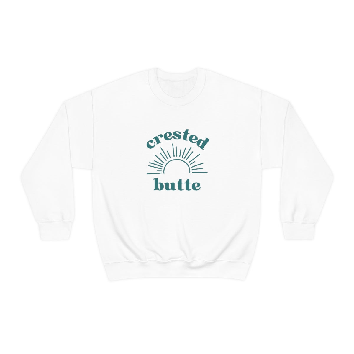 Crested Butte Colorado Unisex Heavy Blend Crewneck Sweatshirt