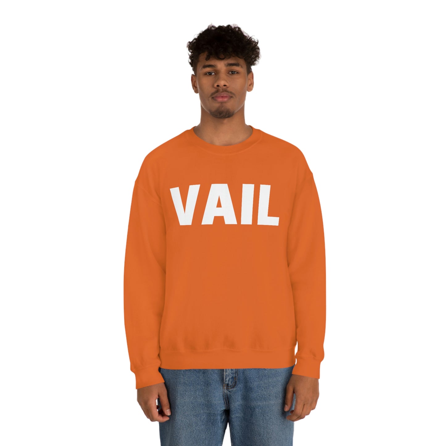 Vail Unisex Heavy Blend Crewneck Sweatshirt, Vail Colorado, Colorado Gifts