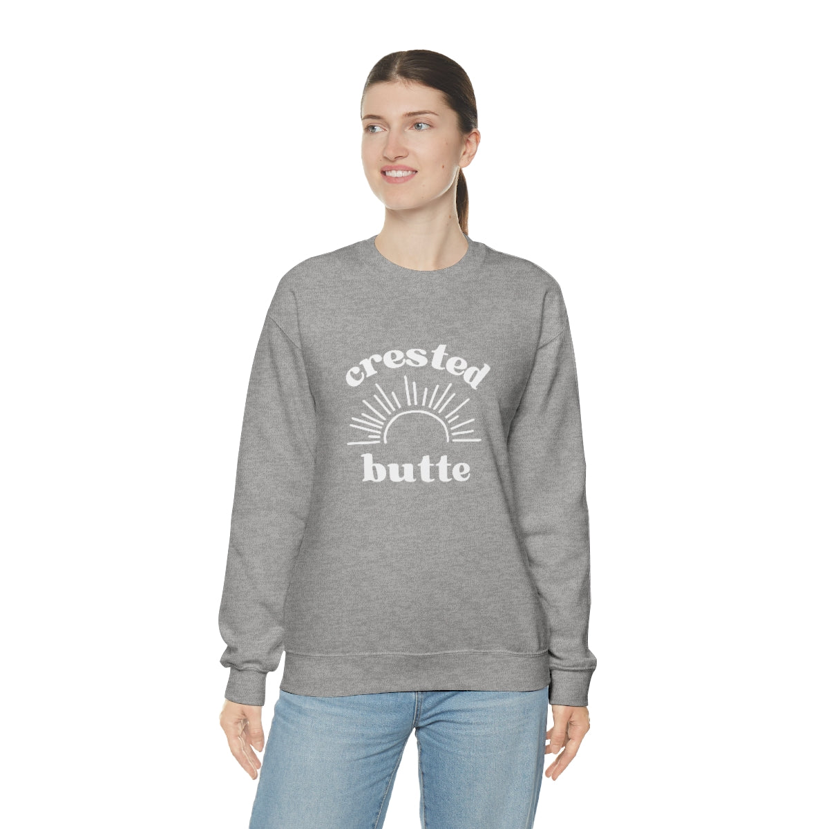 Crested Butte Colorado Crewneck Sweatshirt