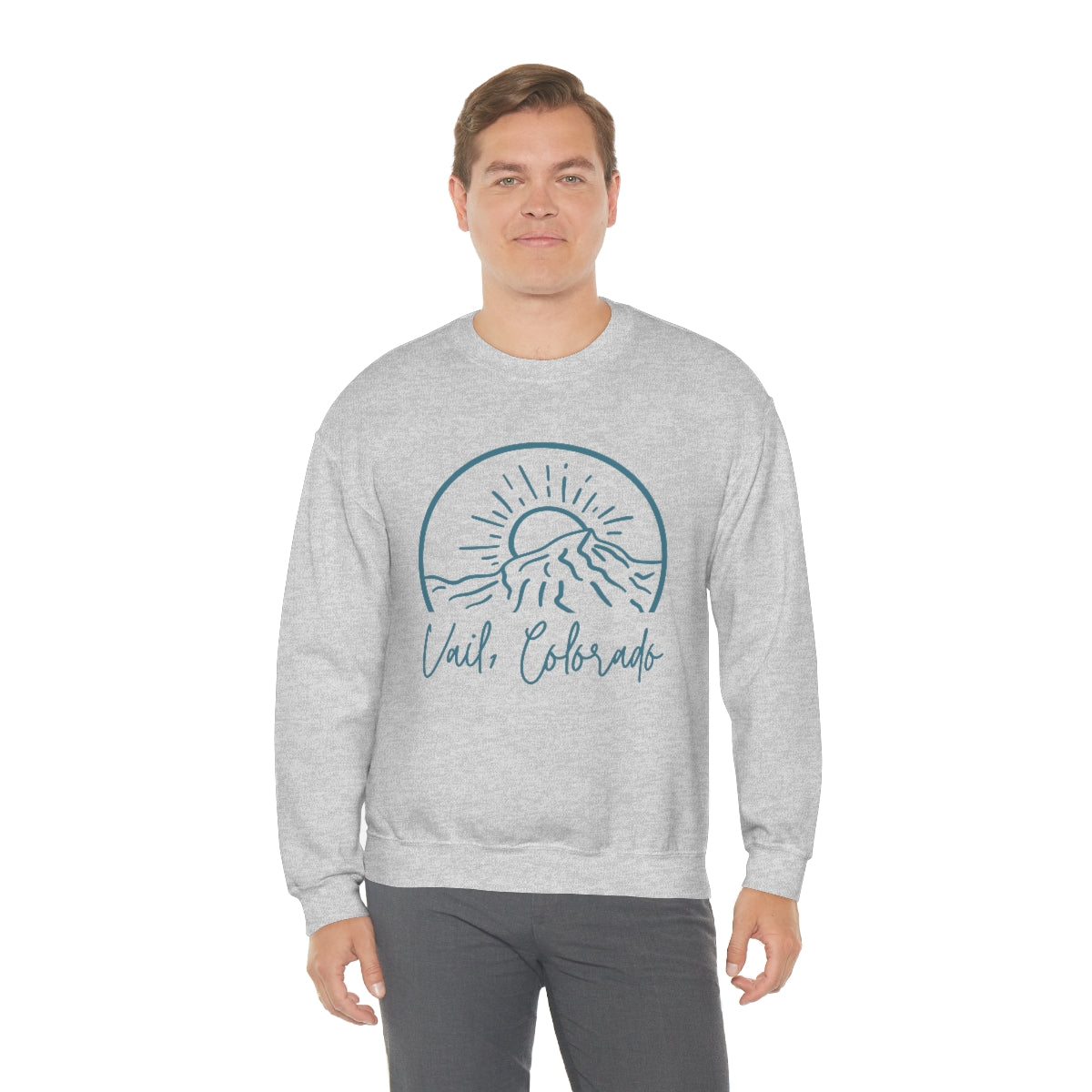 Vail, Colorado Unisex Heavy Blend Crewneck Sweatshirt