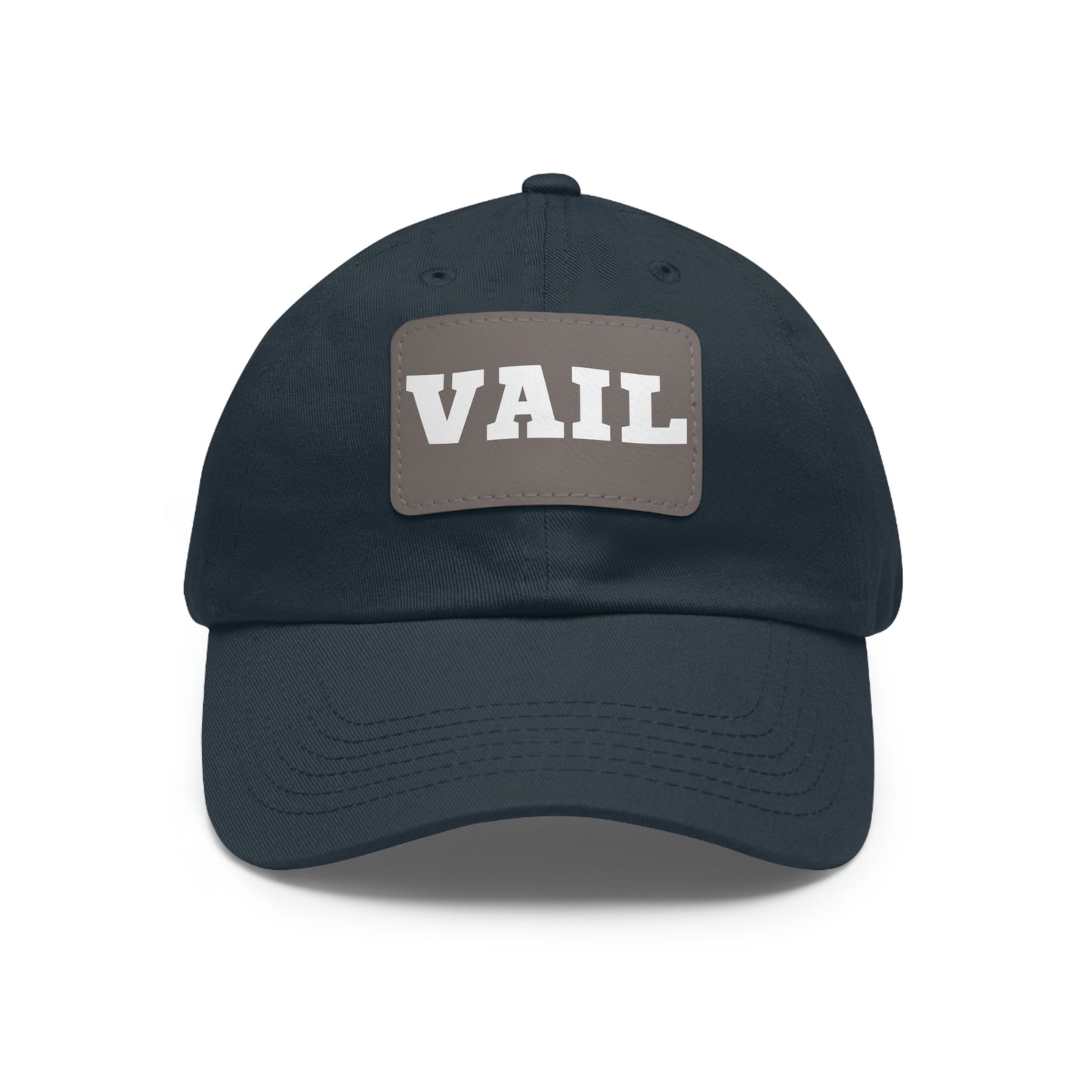 Vail Dad Hat with Leather Patch | Colorado Gifts