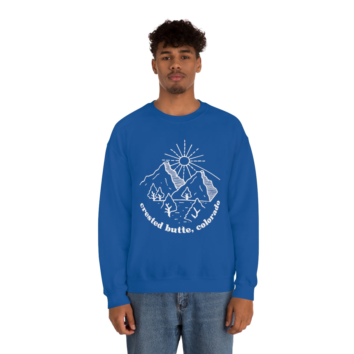 Crested Butte Sweatshirt, Colorado gifts, Skiing