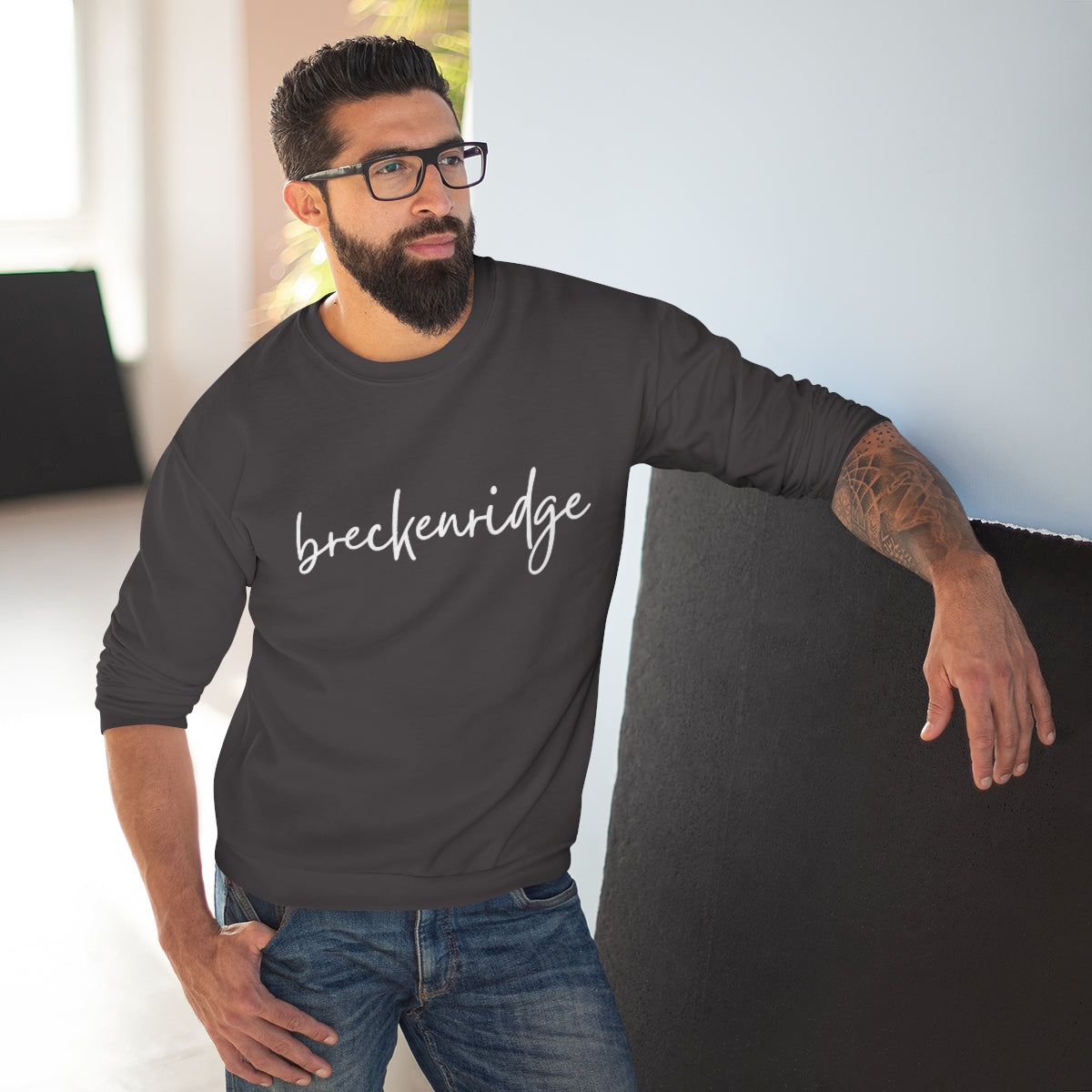 Breckenridge, Colorado Unisex Crew Neck Sweatshirt