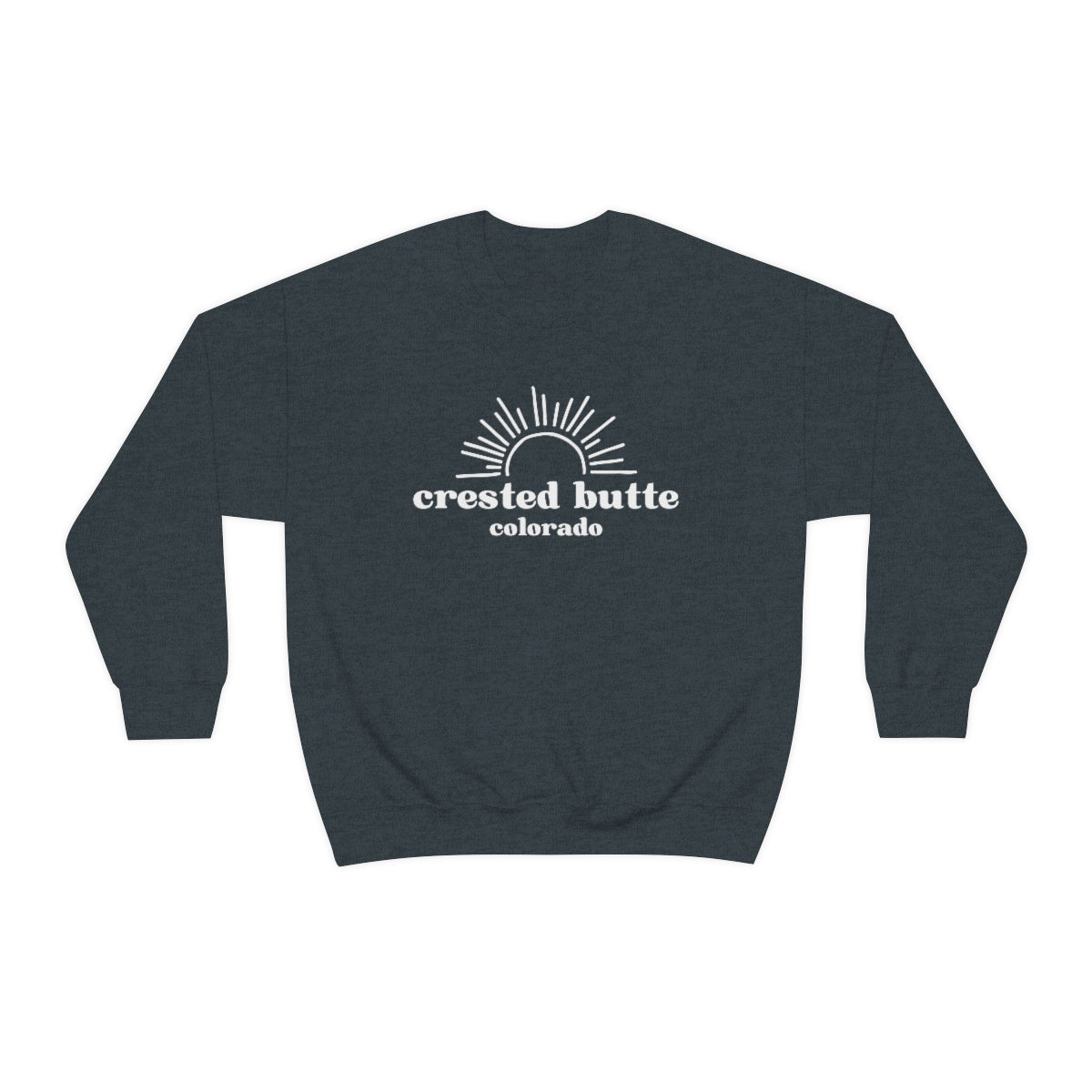 Crested Butte Unisex Heavy Blend Crewneck Sweatshirt