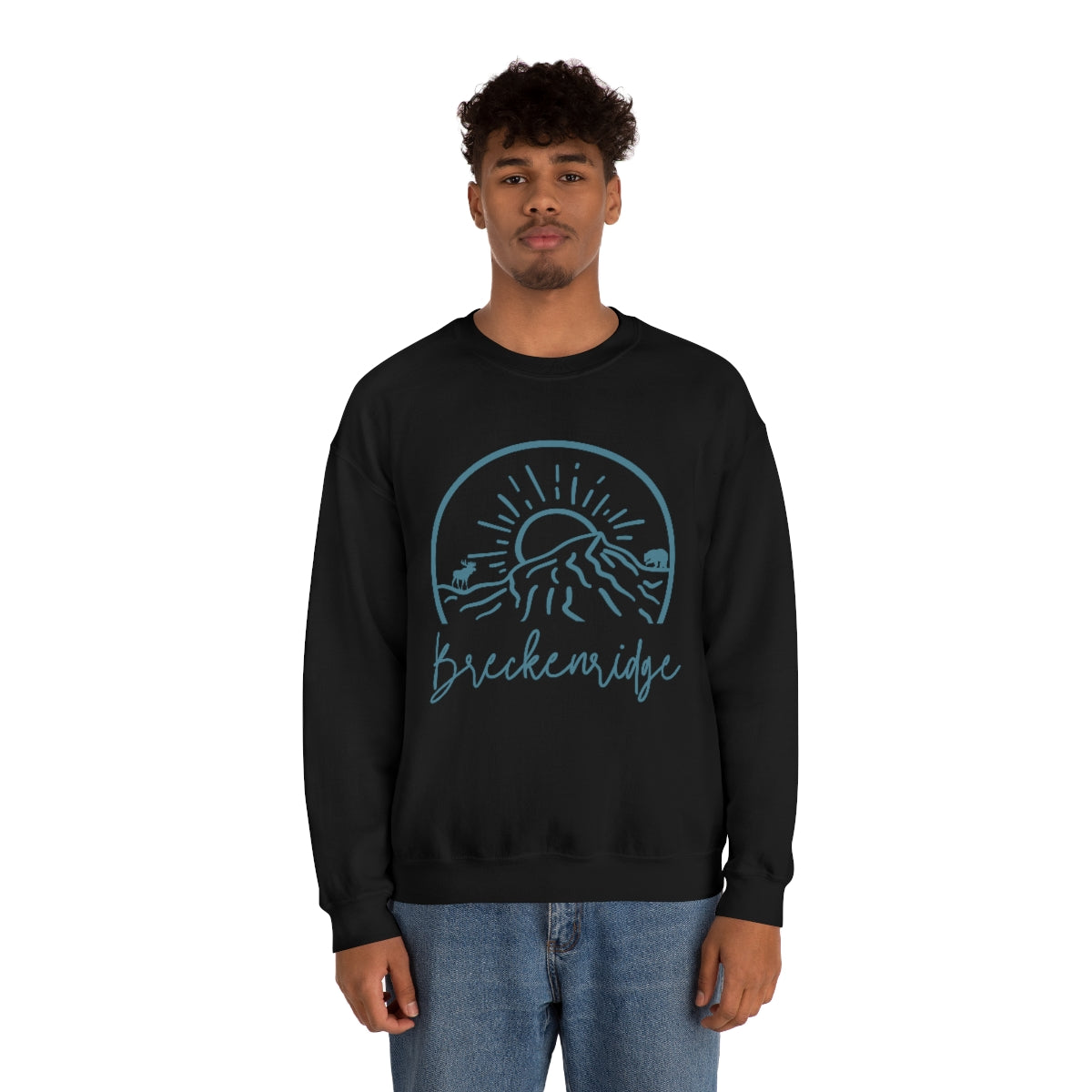 Breckenridge Colorado Unisex Heavy Blend Crewneck Sweatshirt