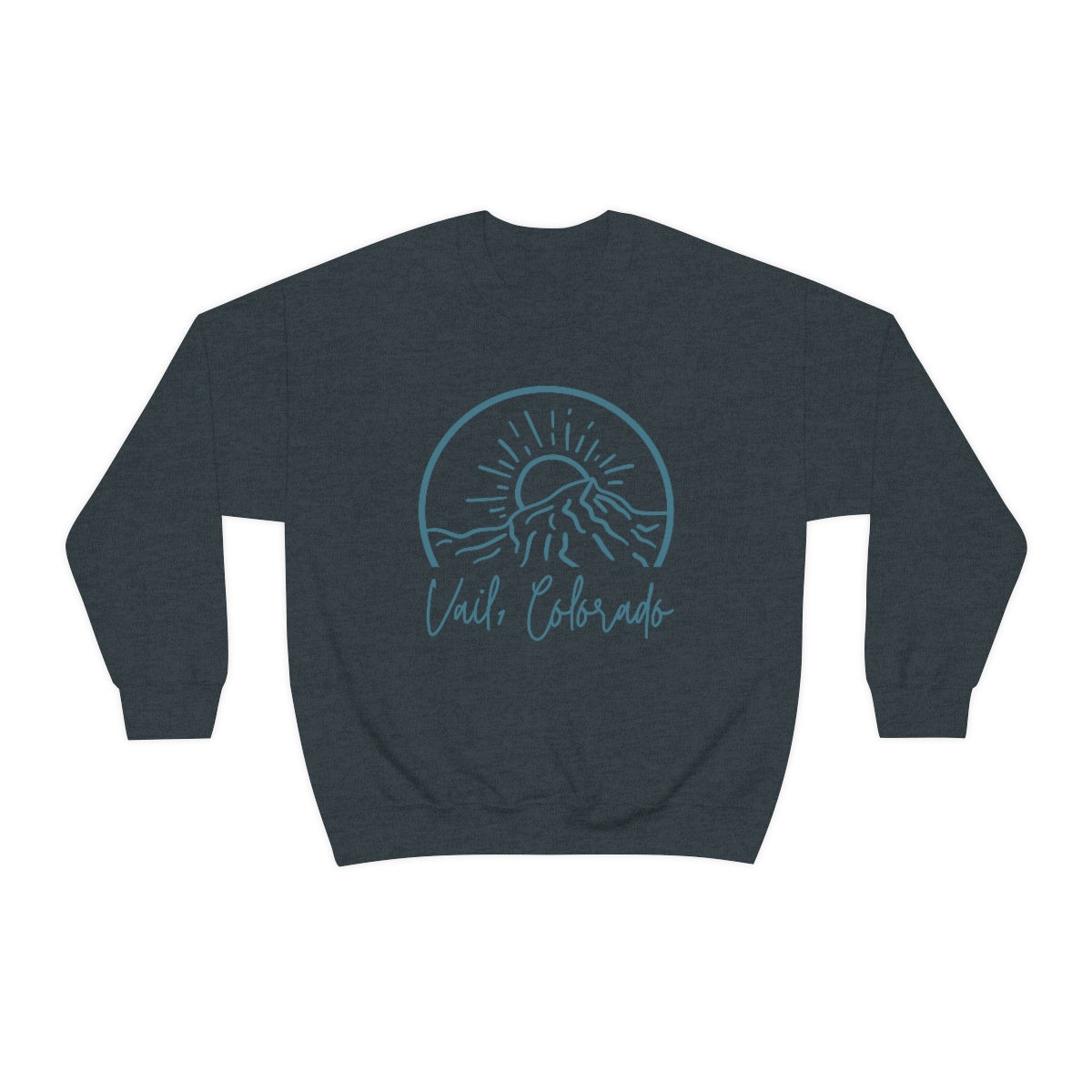 Vail, Colorado Unisex Heavy Blend Crewneck Sweatshirt