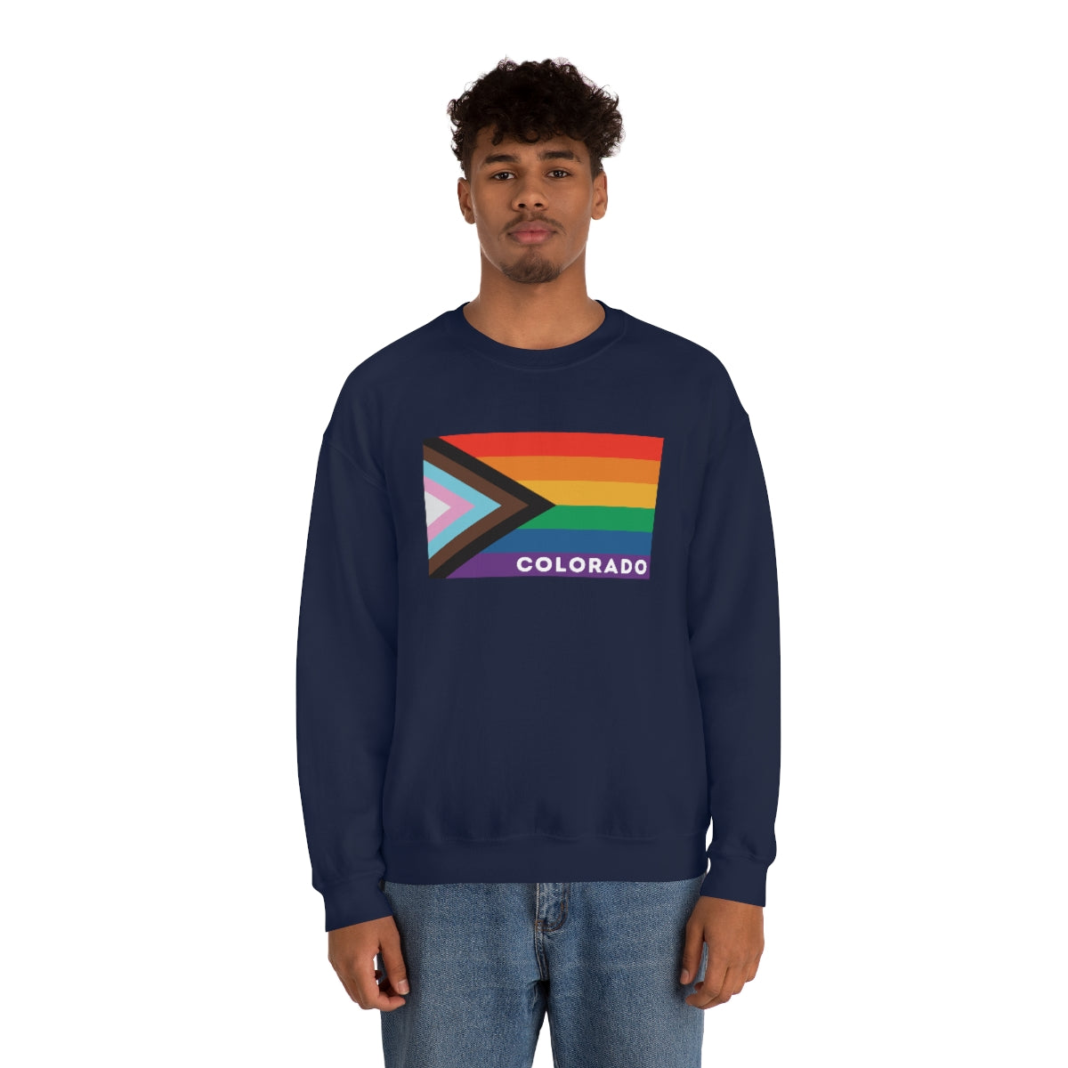 Colorado Pride Unisex Heavy Blend Crewneck Sweatshirt