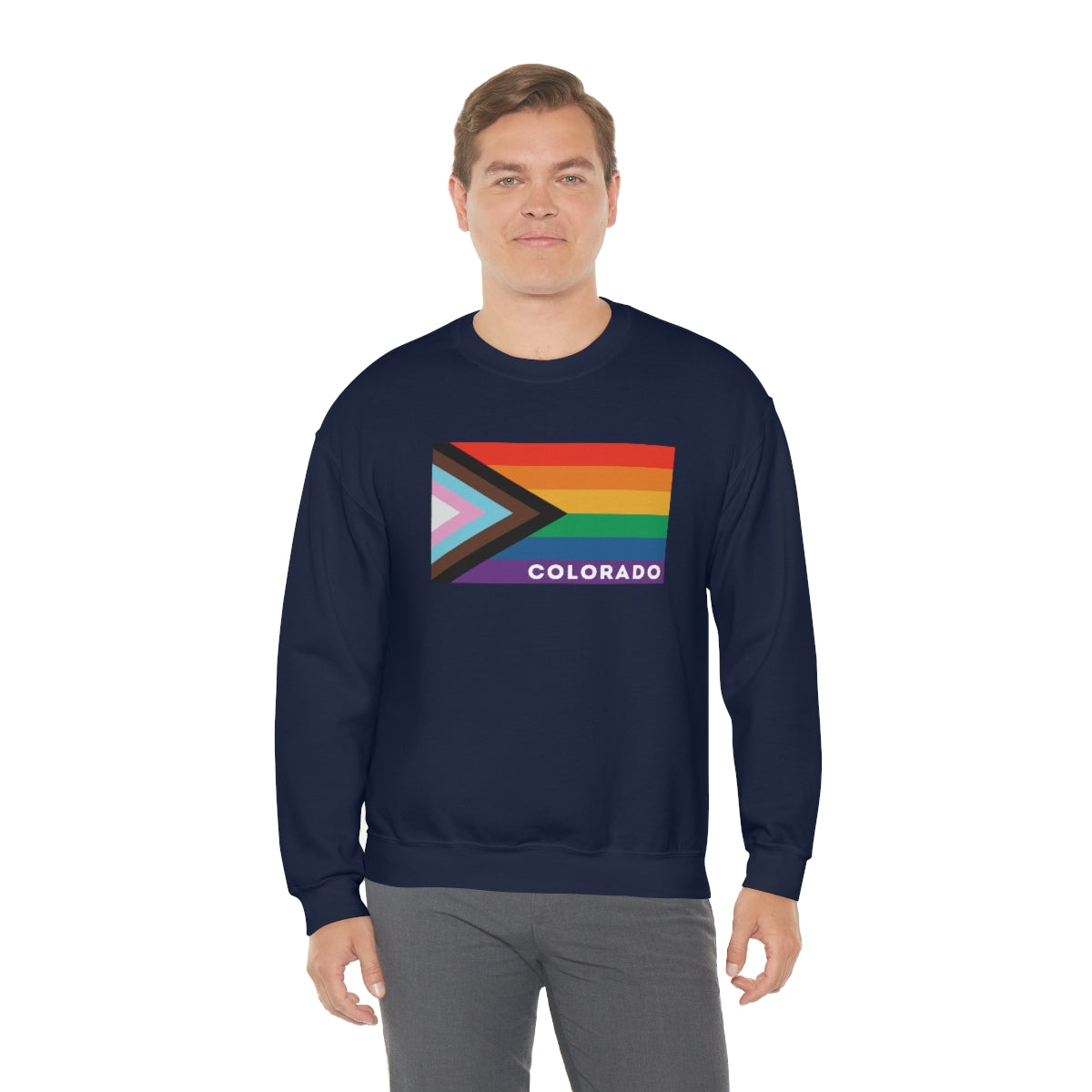 Colorado Pride Unisex Heavy Blend Crewneck Sweatshirt