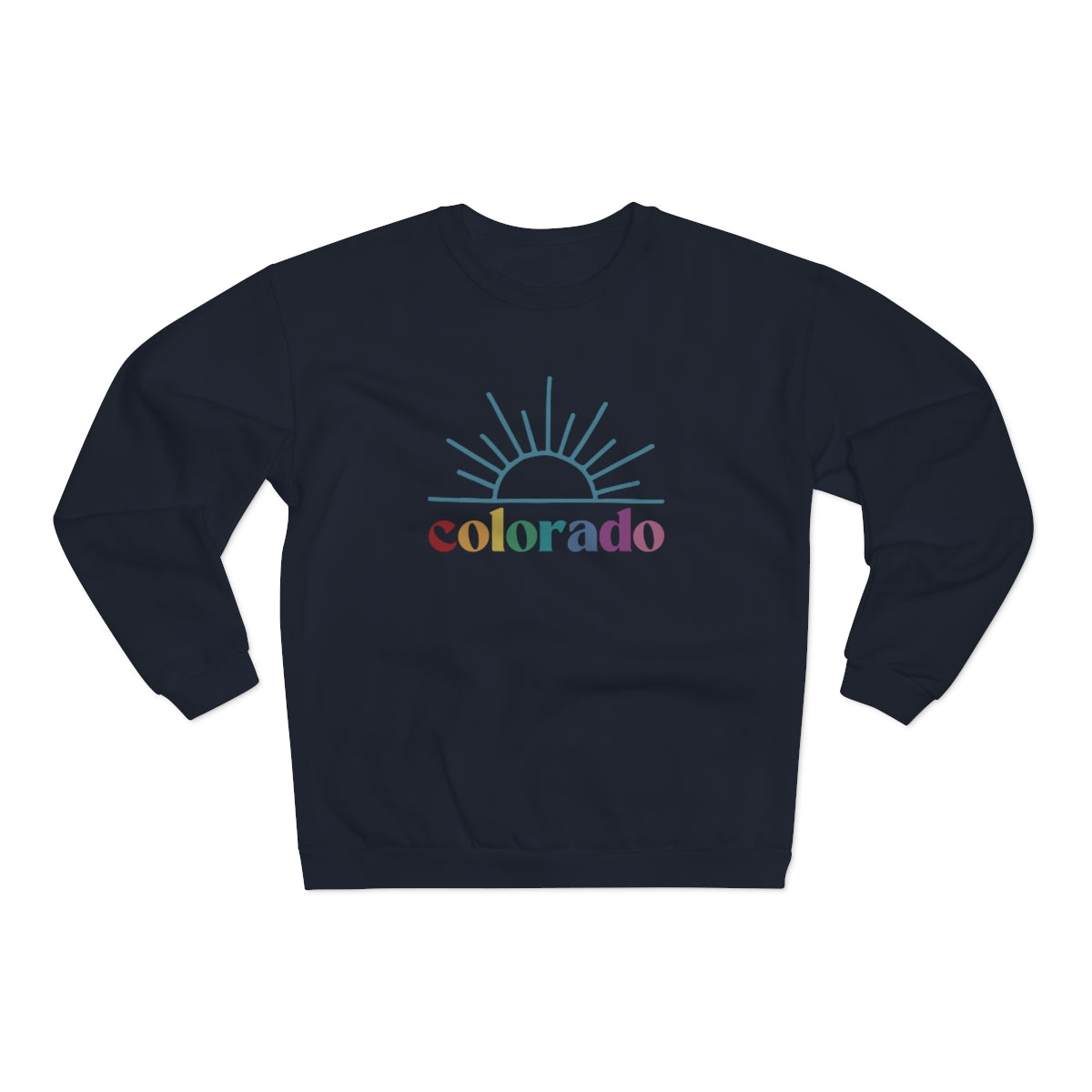 Colorado Unisex Crew Neck Sweatshirt, Colorado Gifts, Colorado Ski Weekend