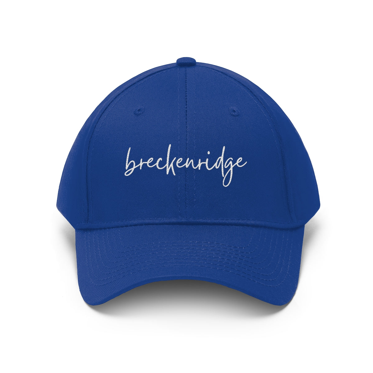 Breckenridge, Colorado Unisex Twill Hat