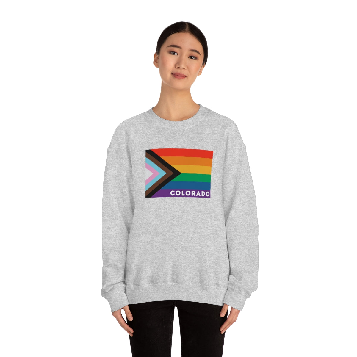 Colorado Pride Unisex Heavy Blend Crewneck Sweatshirt