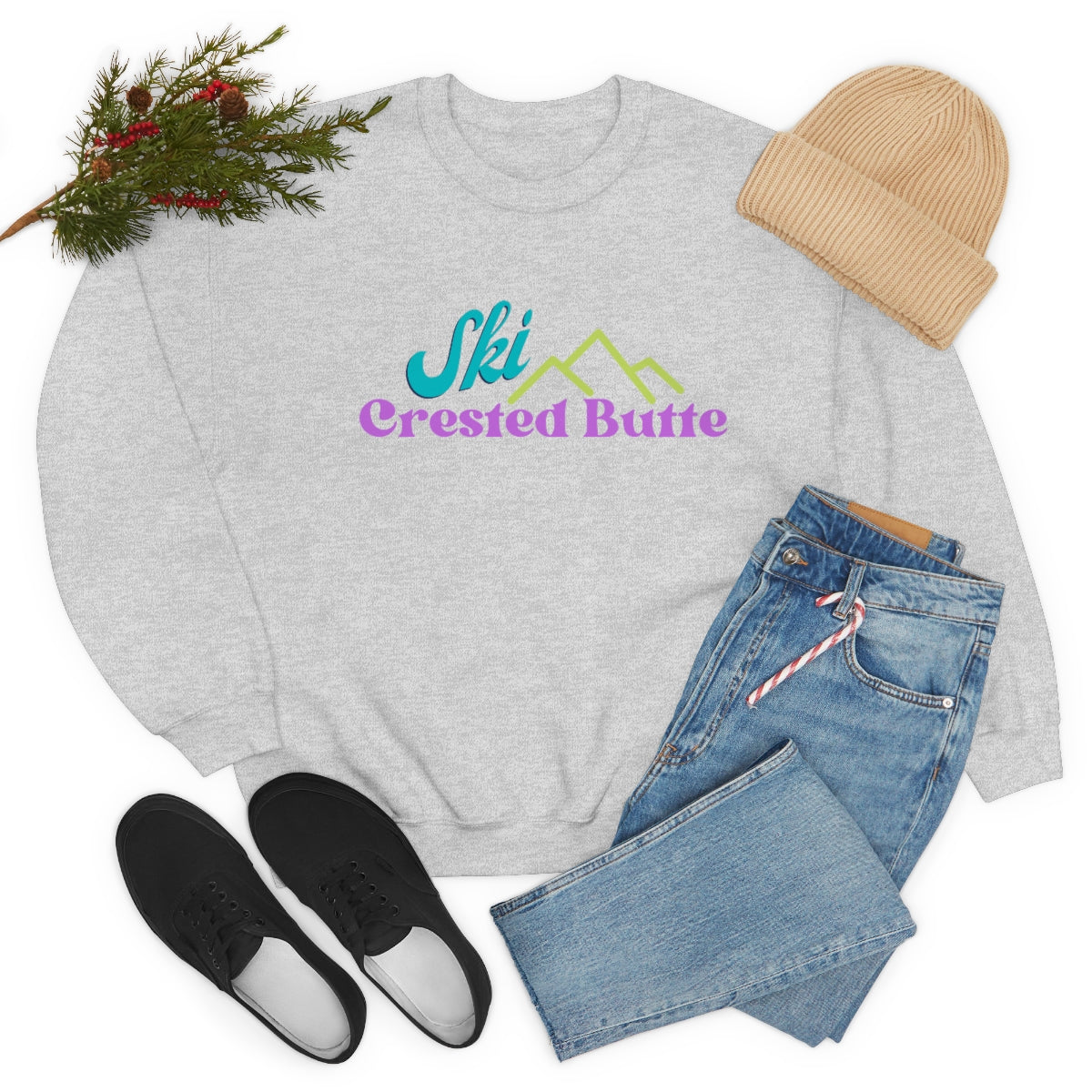 Crested Butte Sweatshirt,Colorado Sweatshirt,Colorado Skiing,Colorado Gifts,Girls Weekend