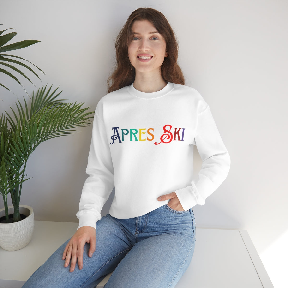 Apres Ski Sweatshirt,Girls Weeknd,Colorado Gift,Retro Mountain Sweatshirt