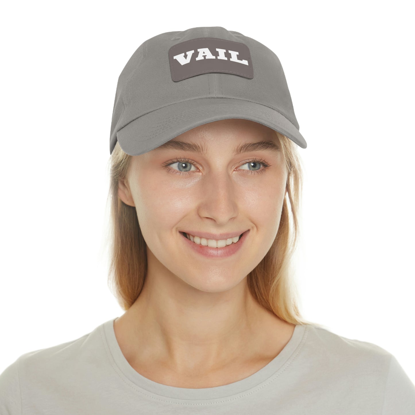 Vail Dad Hat with Leather Patch | Colorado Gifts