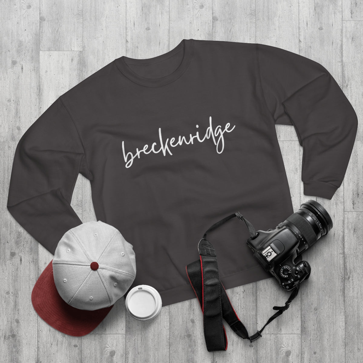 Breckenridge, Colorado Unisex Crew Neck Sweatshirt