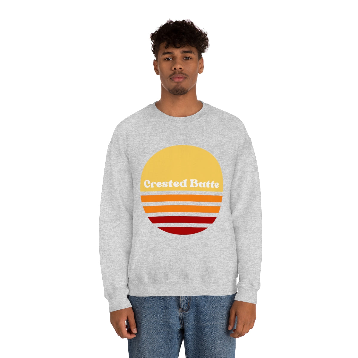 Crested Butte Sweatshirt, Colorado Gifts, Women's Colorado Sweatshirts, Unisex Heavy Blend Crewneck Sweatshirt