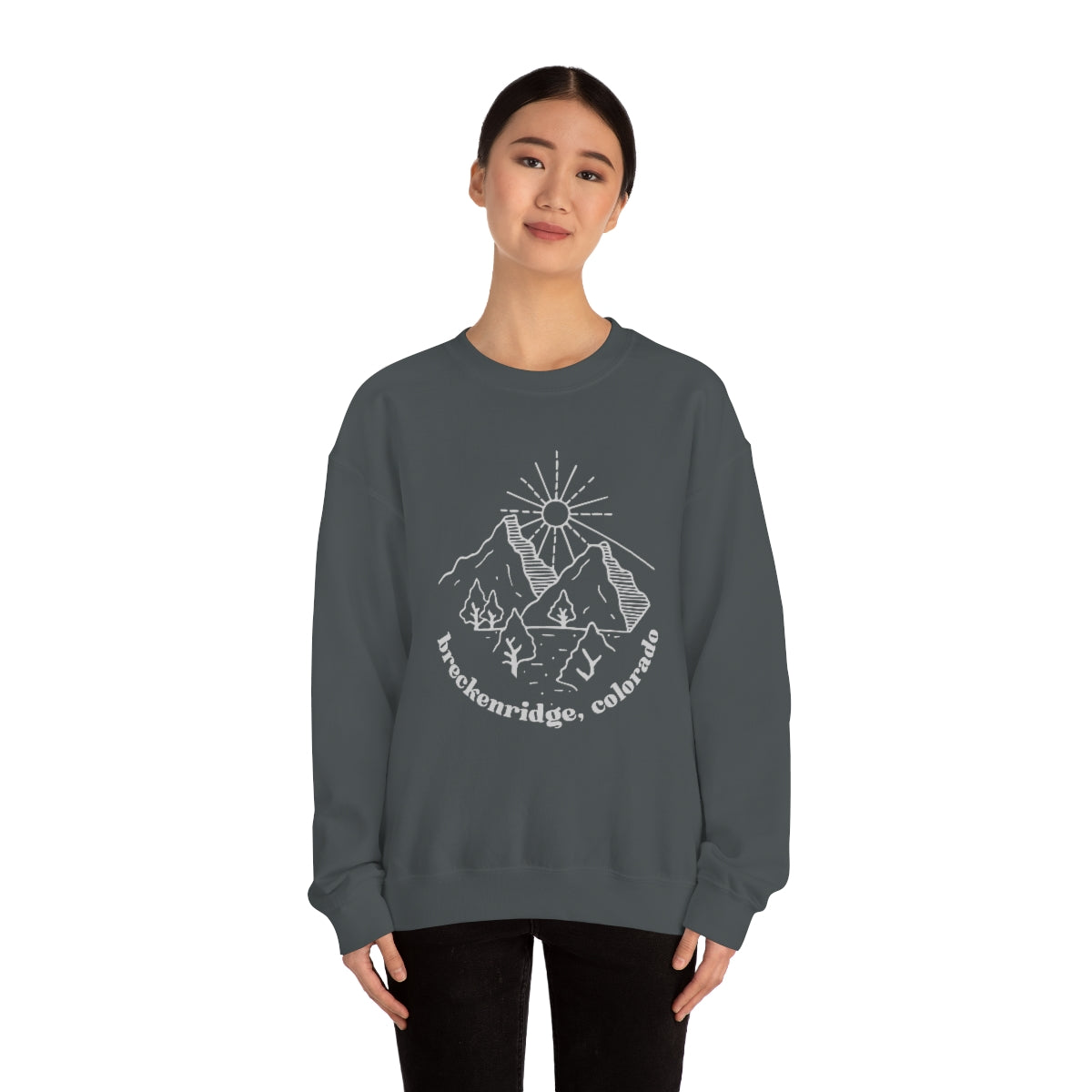 Breckenridge Sweatshirt, Colorado Gifts, Mountains, Skiing, Breckenridge, Colorado